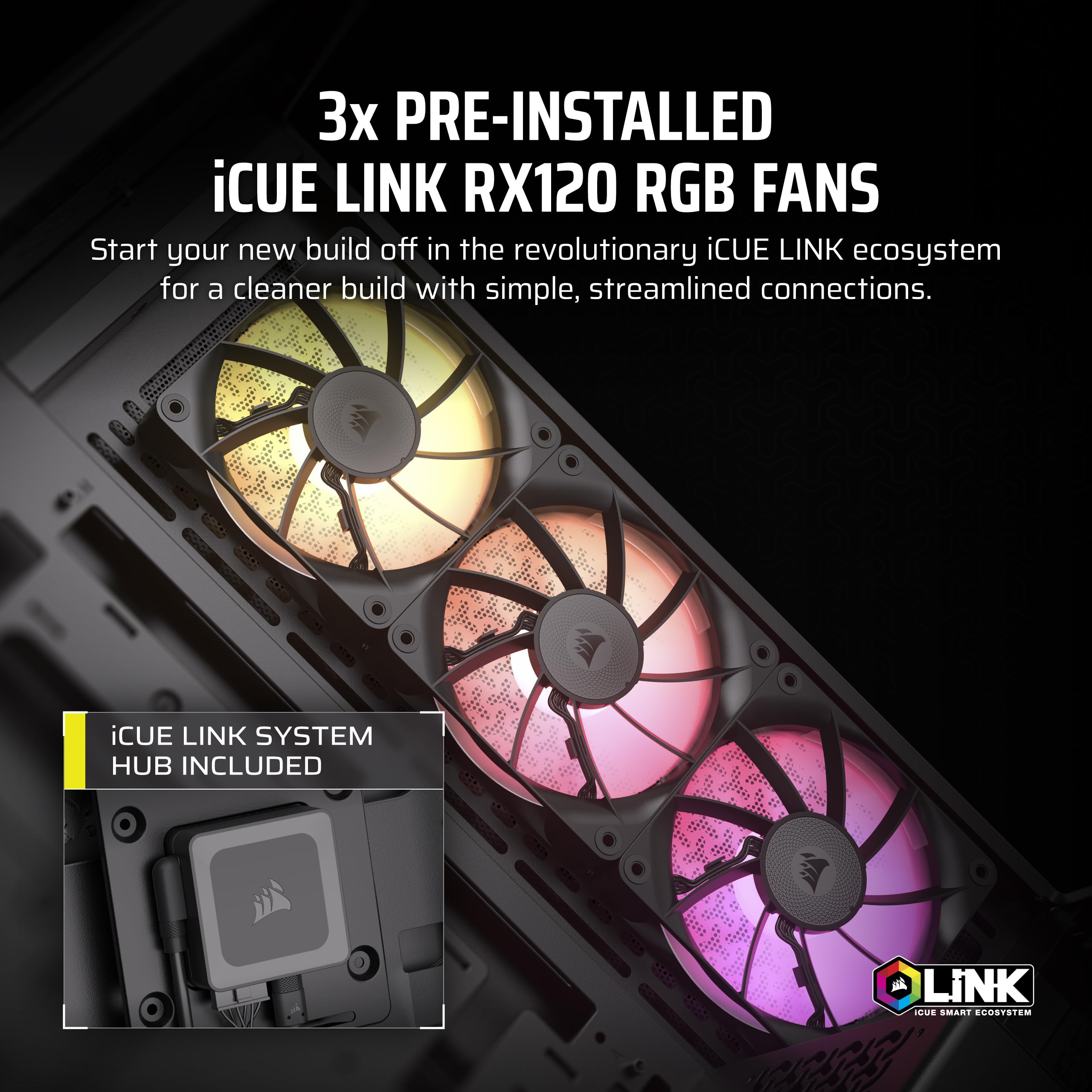 corsair-icue-link-3500x-rgb-mid-tower-atx-pc-case-panoramic-tempered-glass-rever image 4
