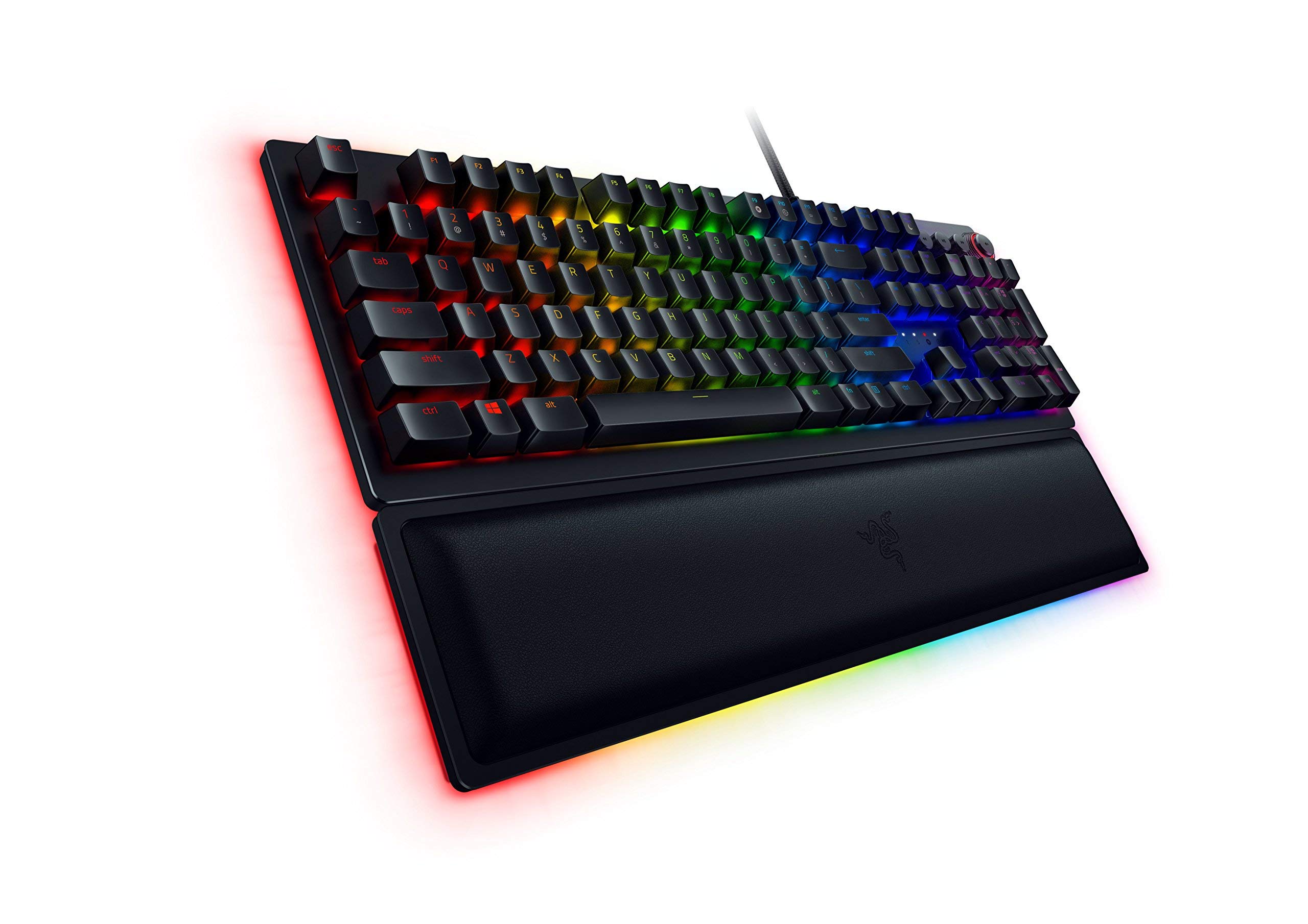 razer-huntsman-elite-gaming-keyboard-clicky-optical-switches-chroma-rgb-magnetic image 1