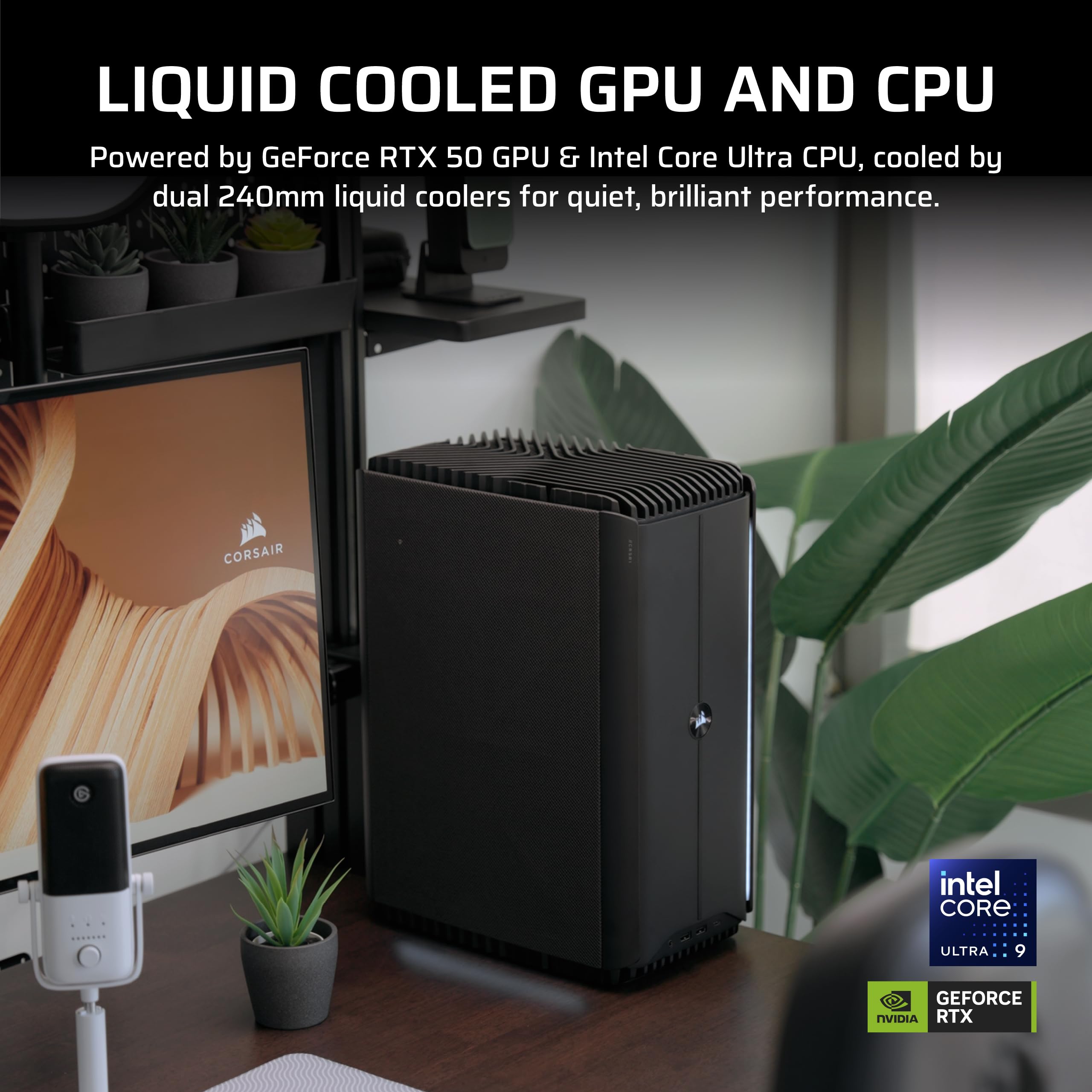 corsair-one-i600-gaming-pc-liquid-cooled-intel-core-ultra-9-285k-rtx-5080-64gb-d image 3