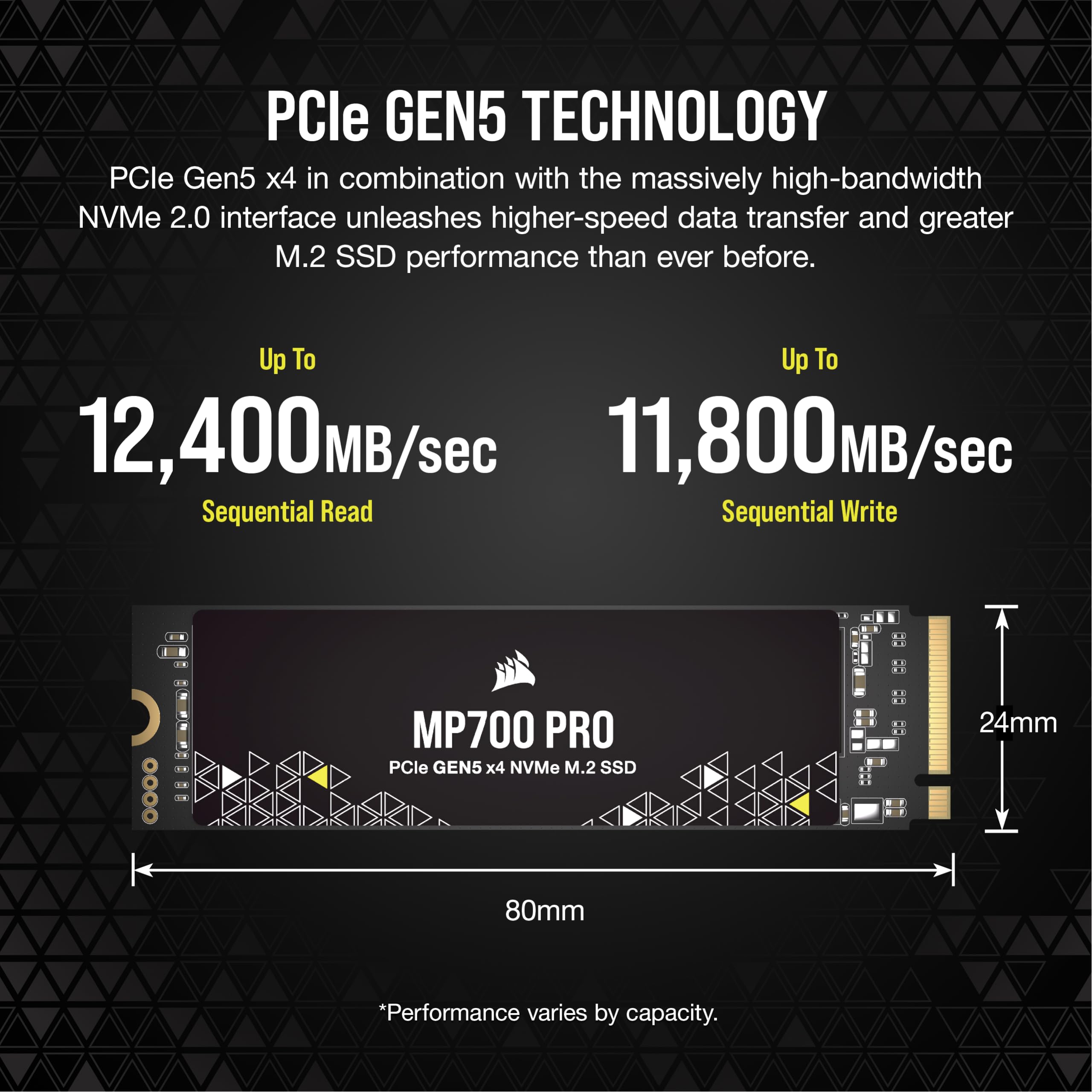 corsair-mp700-pro-1tb-m-2-pcie-gen5-x4-nvme-2-0-ssd-up-to-11-700mb-s-read-high-d image 3