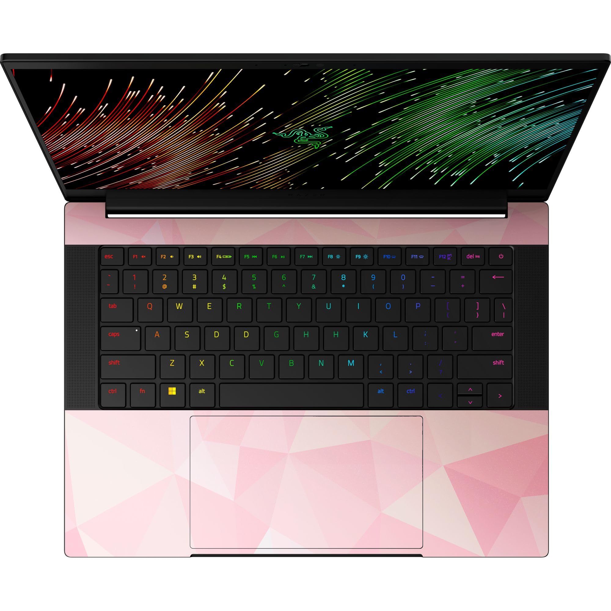 razer-skin-vinyl-laptop-full-wrap-for-razer-blade-14-2023-black-camo image 8
