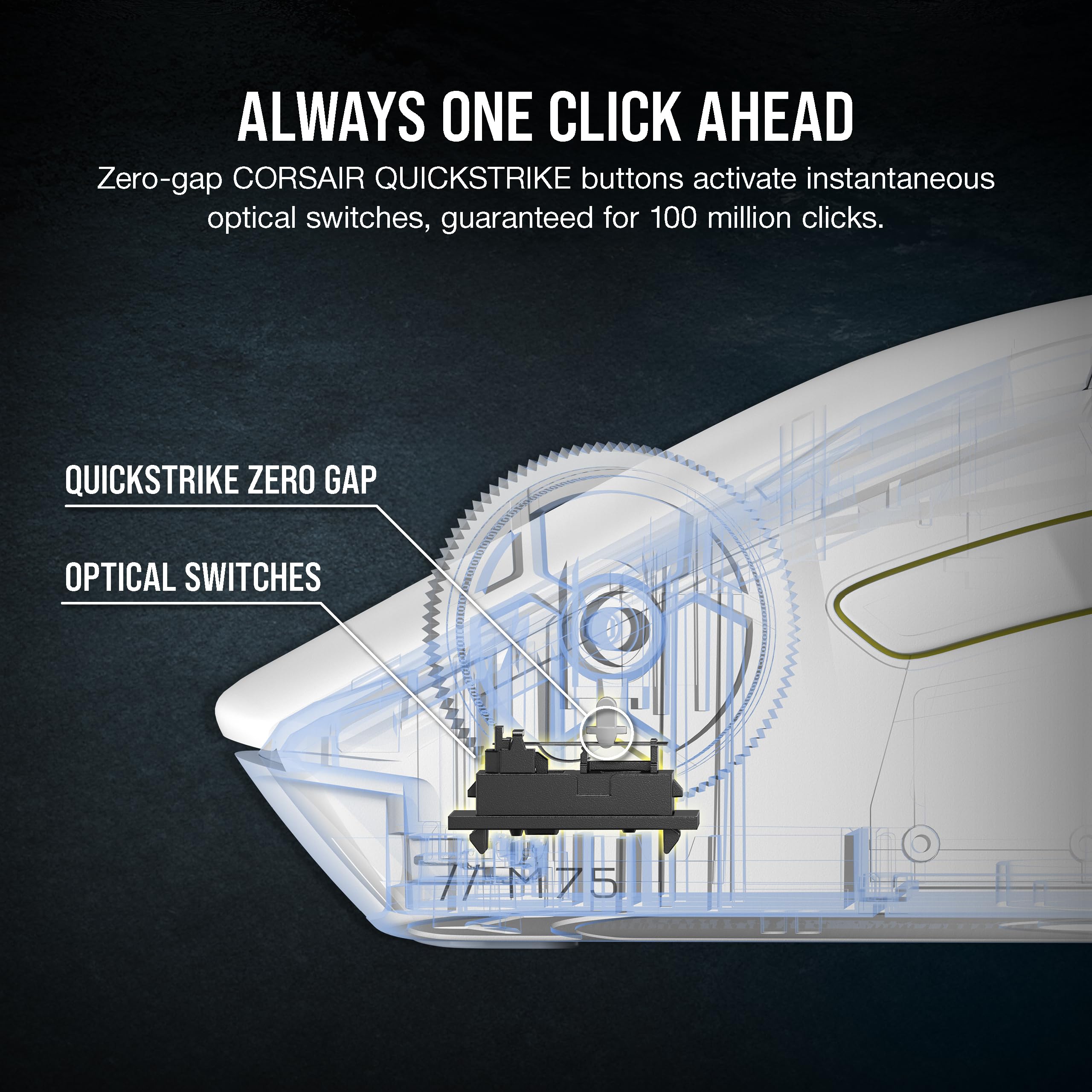 corsair-m75-wireless-rgb-gaming-mouse-26-000-dpi-89g-ambidextrous-swappable-side image 5