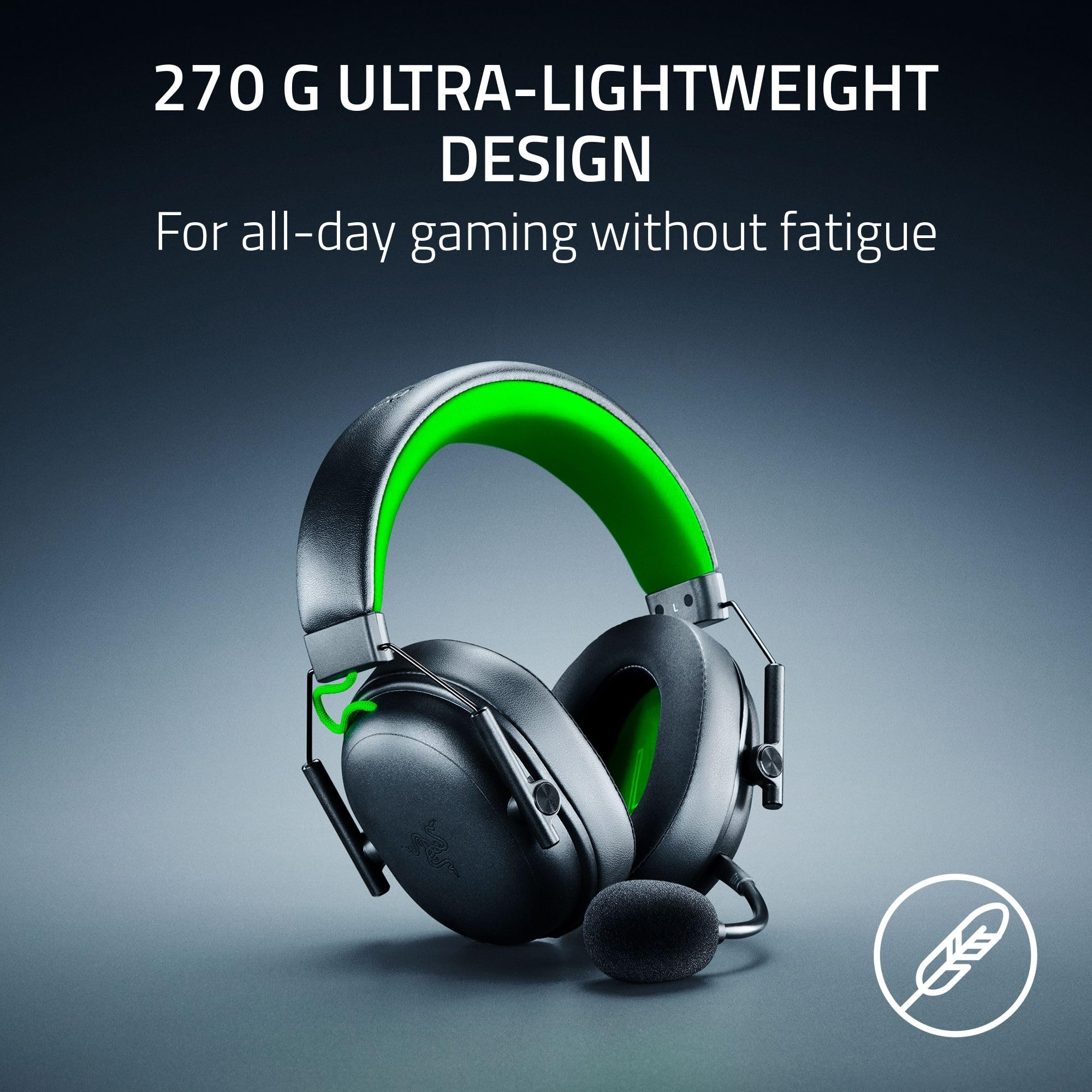 razer-blackshark-v3-x-hyperspeed-wireless-gaming-headset-for-xbox-black image 8
