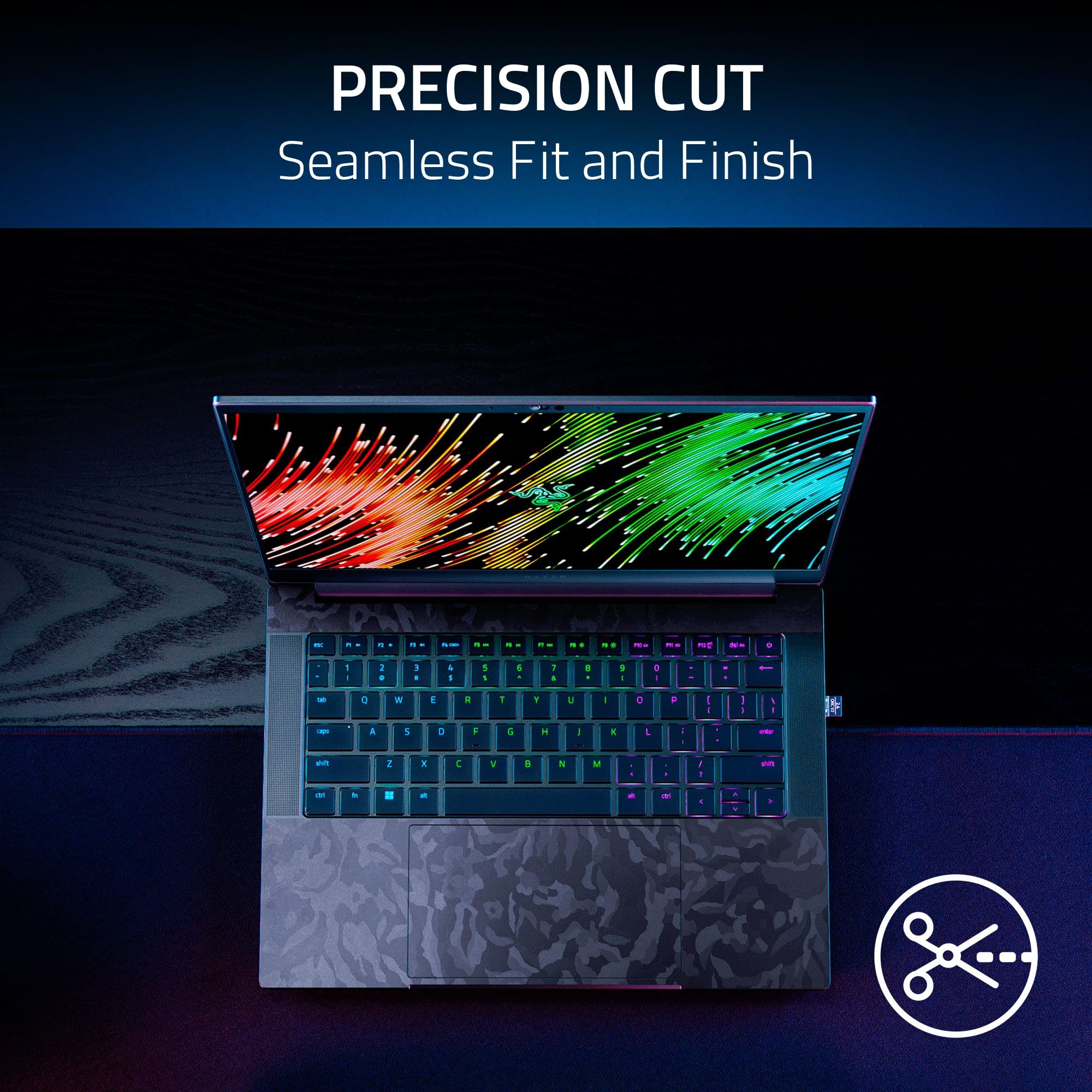 razer-skin-vinyl-laptop-wrap-for-blade-15-geometric-mercury image 5