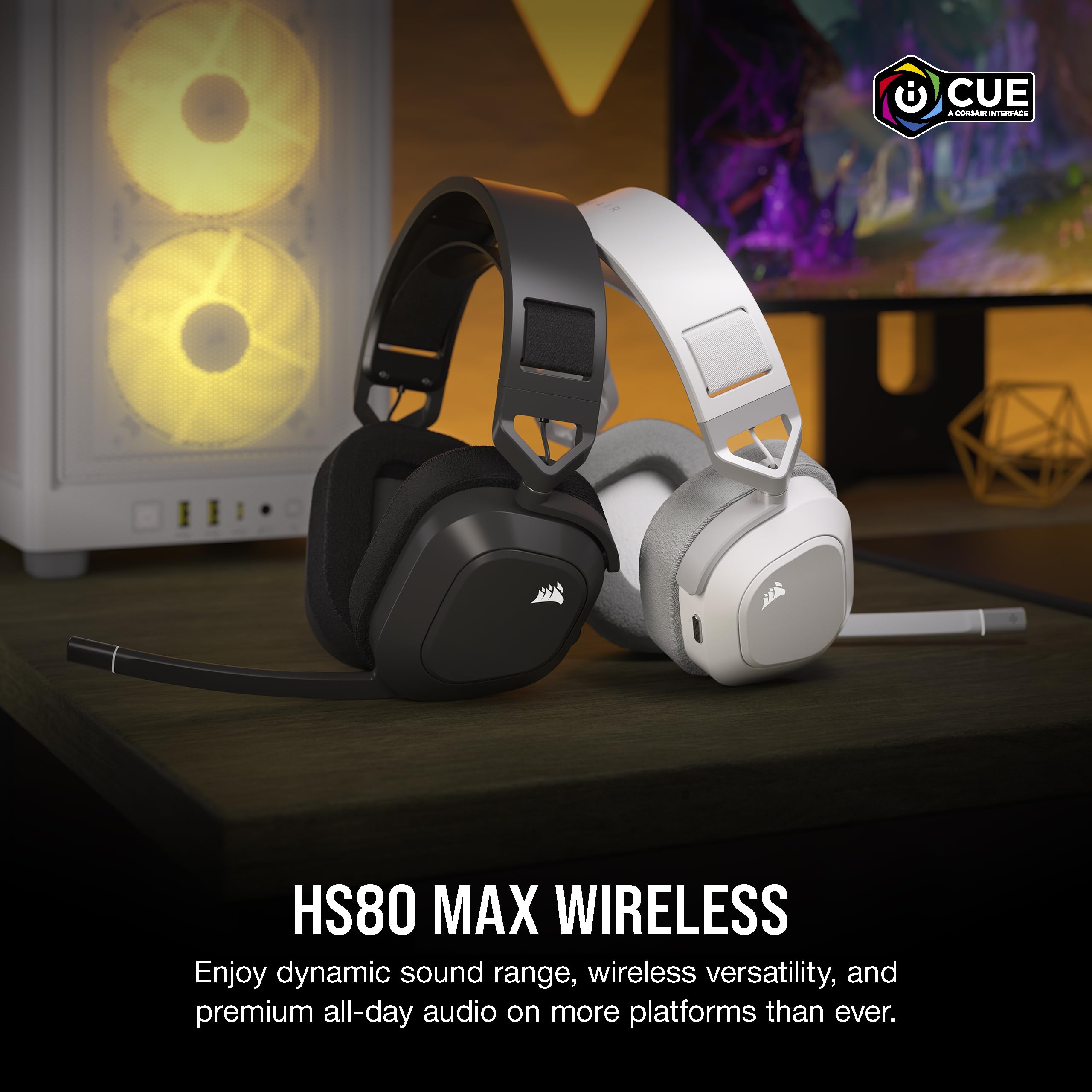 corsair-hs80-max-wireless-multiplatform-gaming-headset-with-bluetooth-dolby-atmo image 2