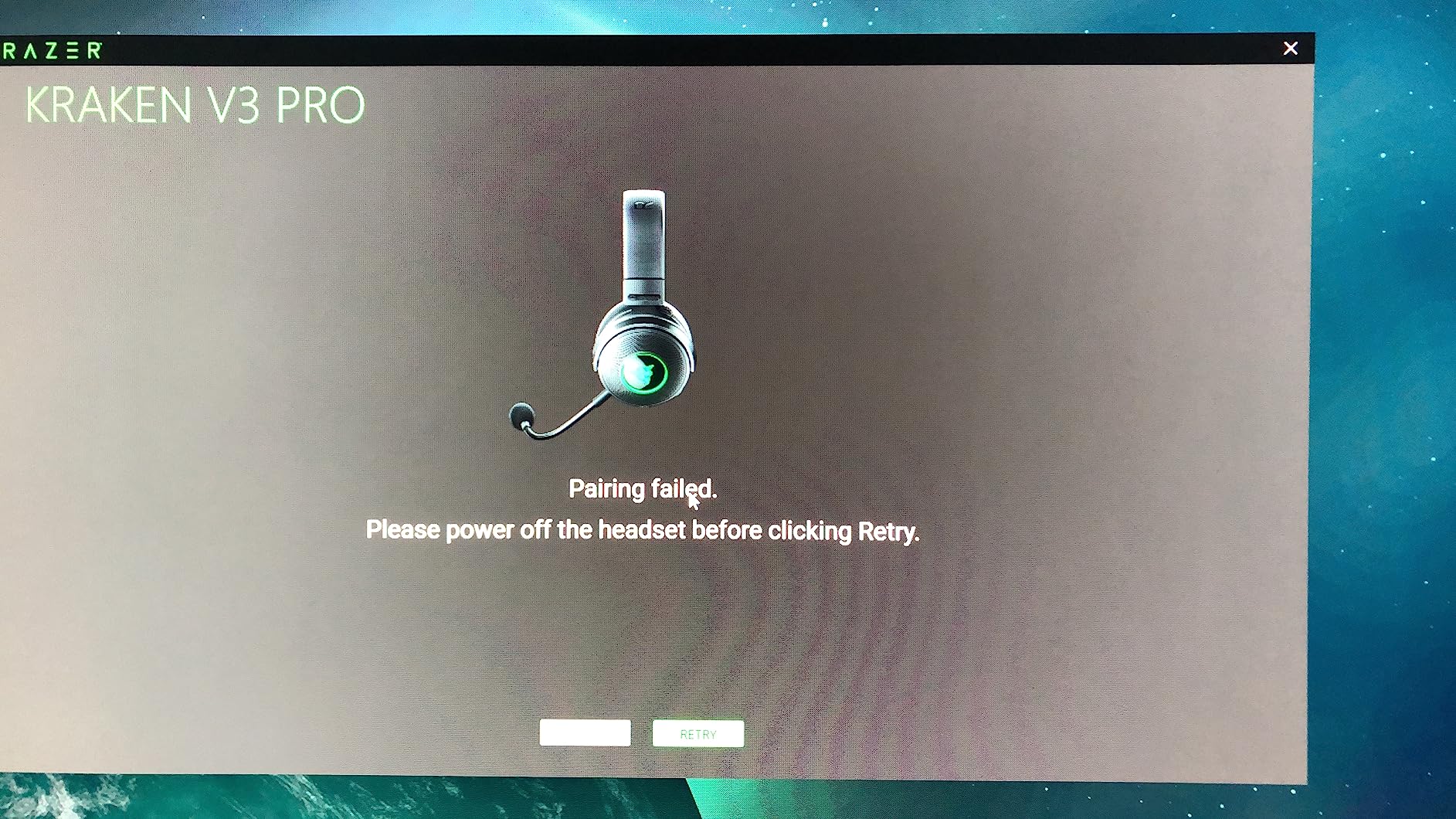 Solid headset