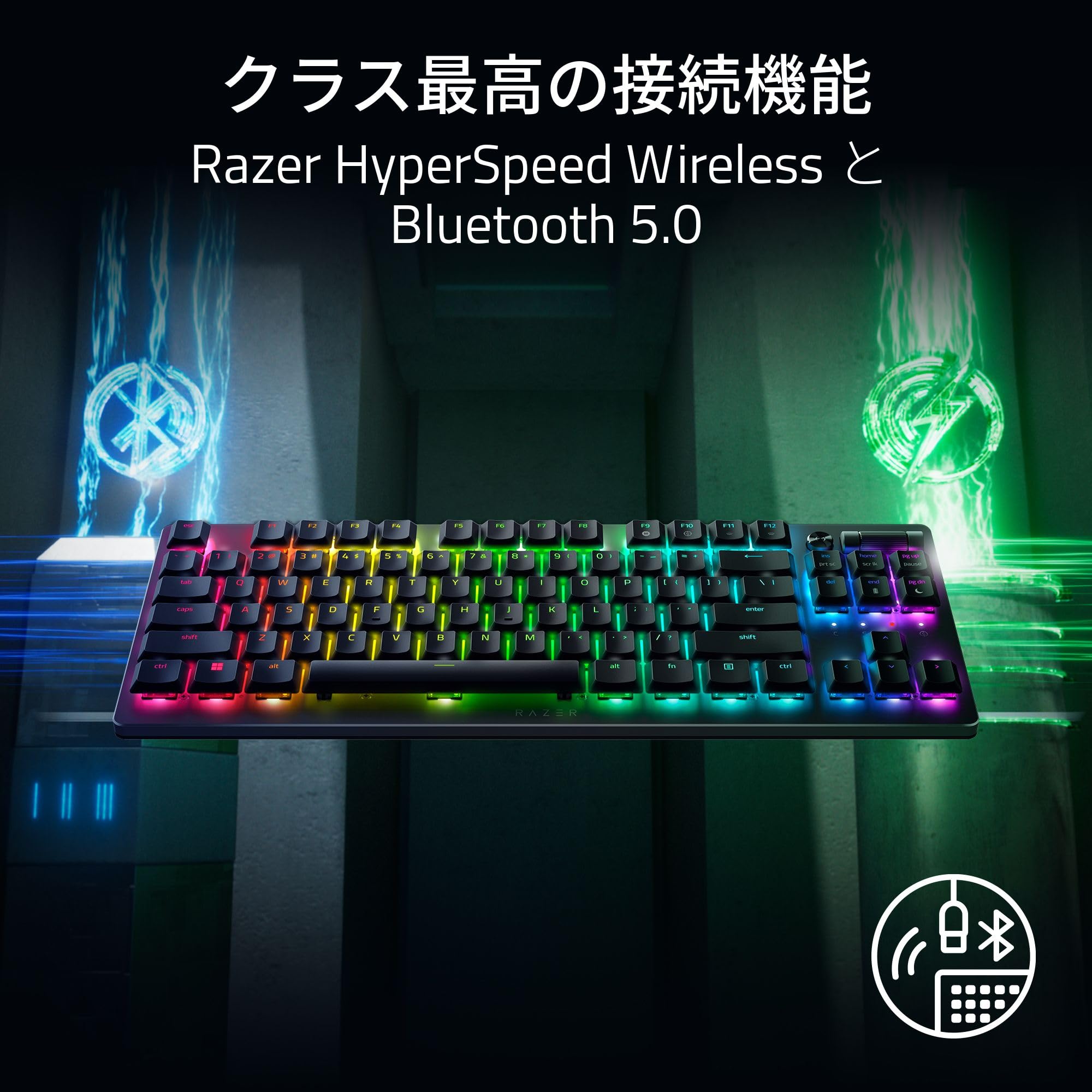 razer-deathstalker-v2-pro-tkl-wireless-gaming-keyboard-low-profile-optical-switc image 4