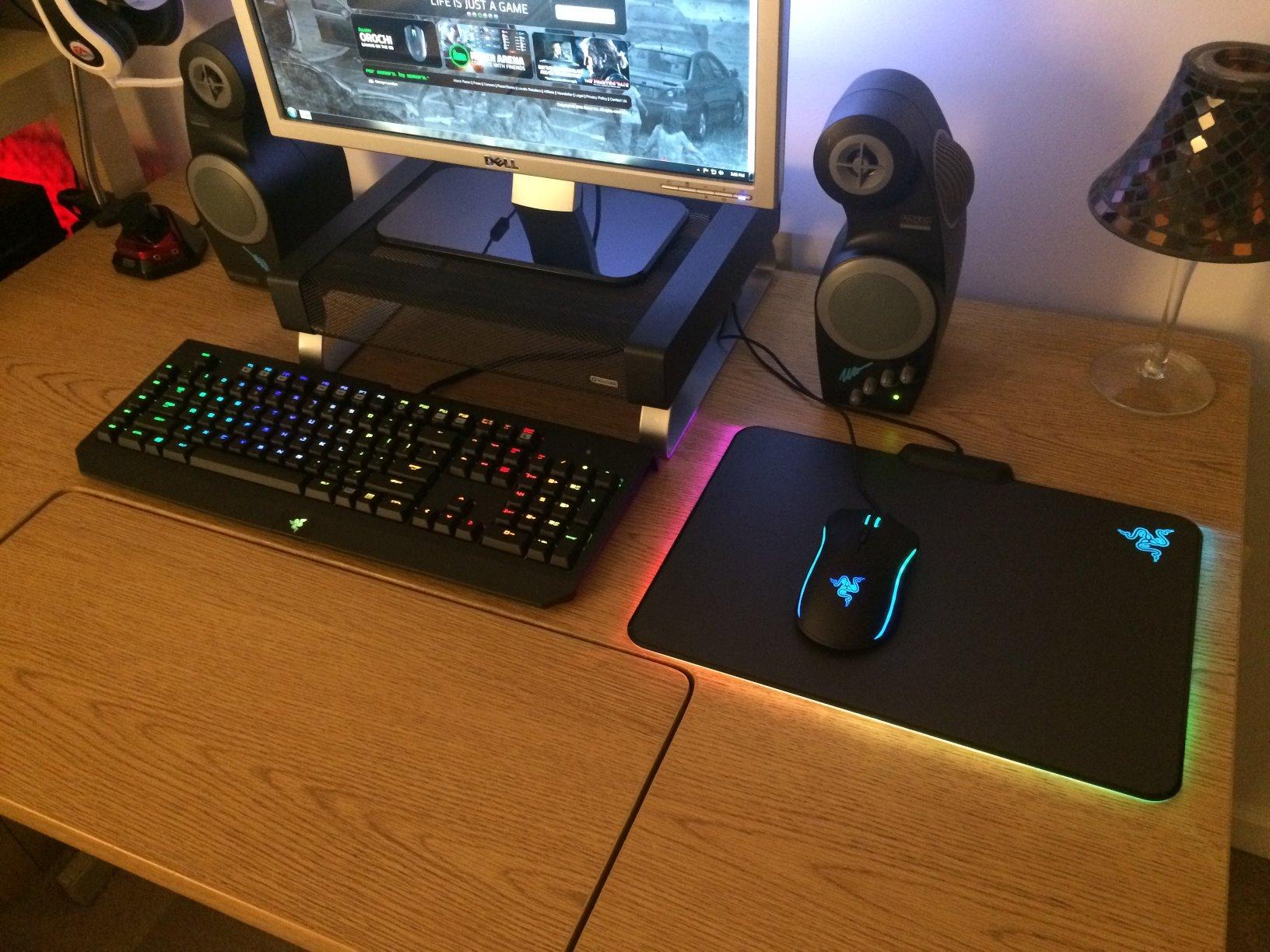 Awesome RGB, great surface
