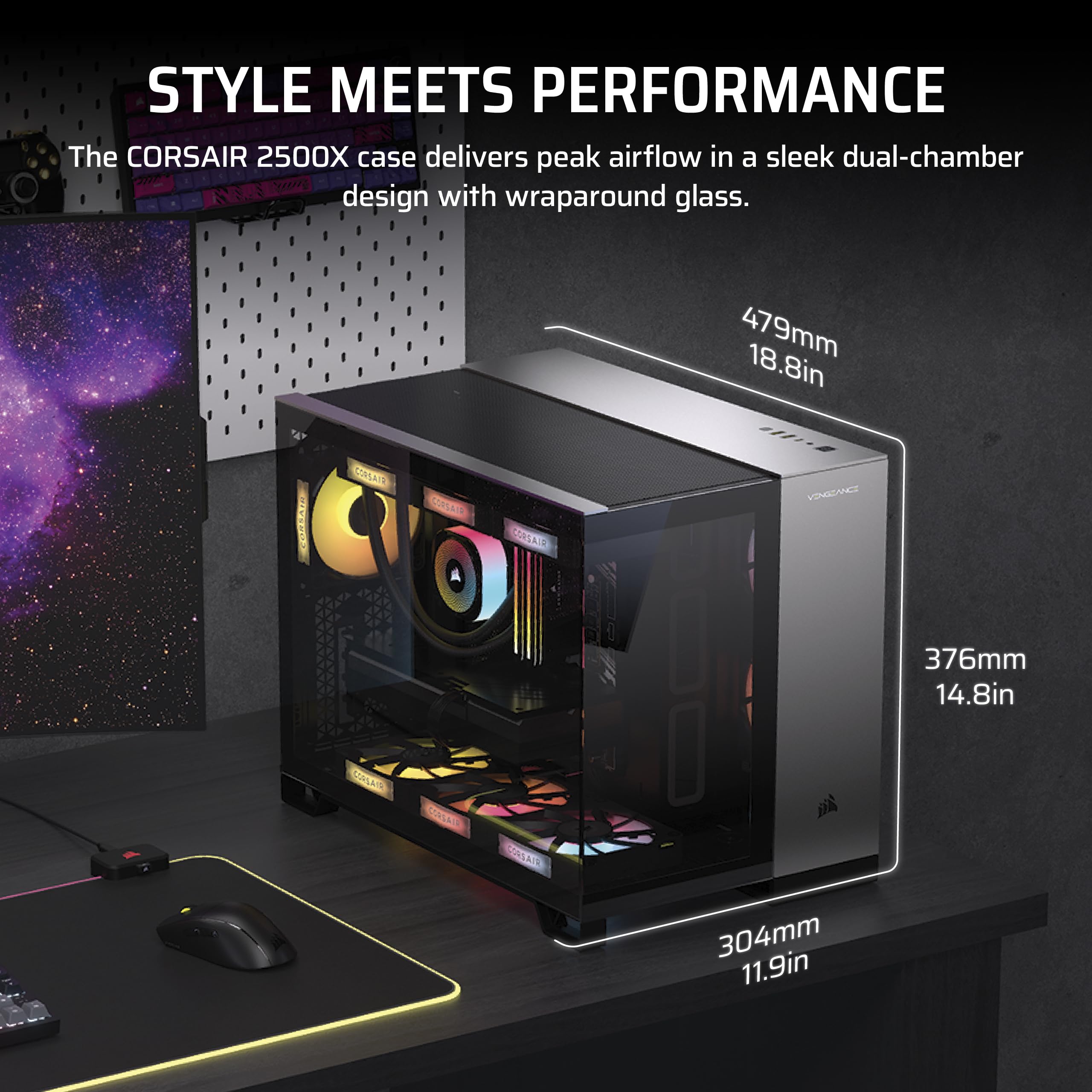 corsair-vengeance-a5100-gaming-pc-liquid-cooled-amd-ryzen-7-9800x3d-nvidia-gefor image 8