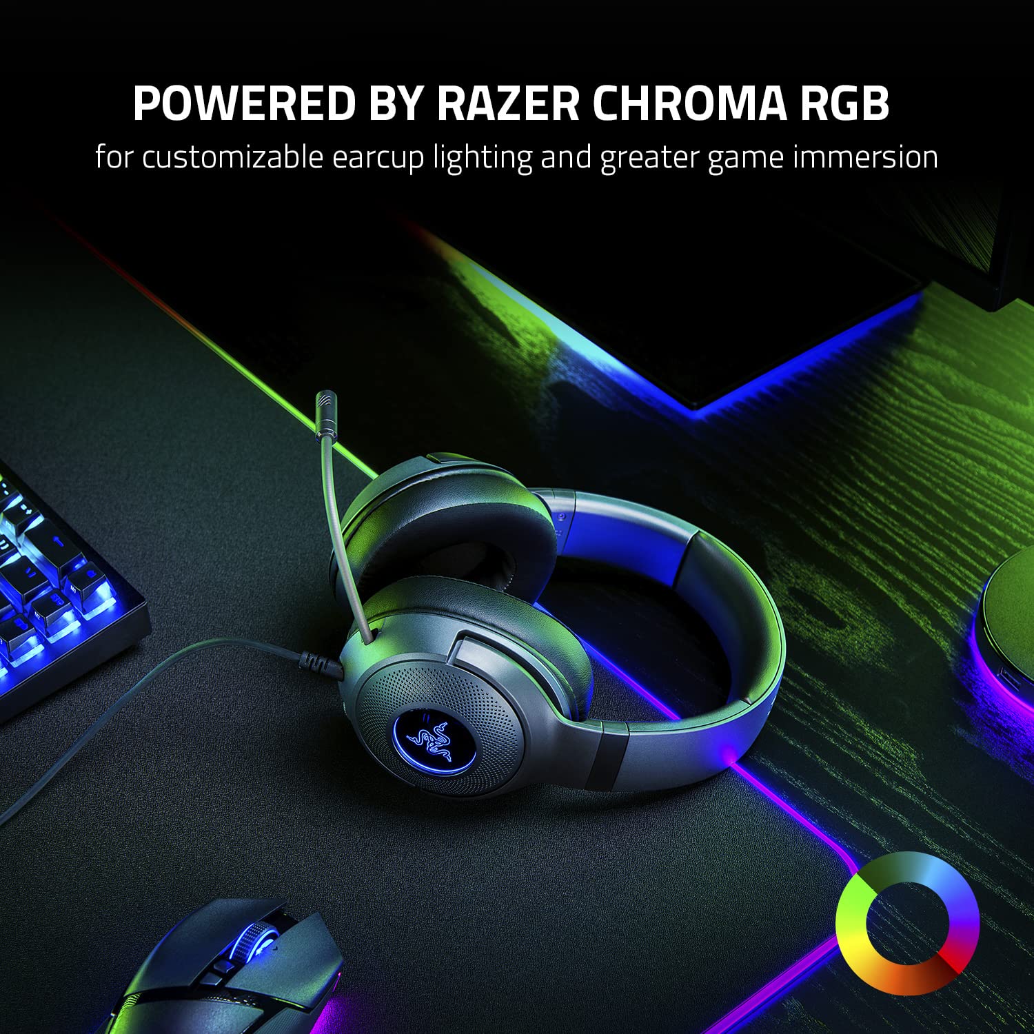 razer-kraken-v3-x-wired-usb-gaming-headset-7-1-surround-sound-triforce-40mm-driv image 7