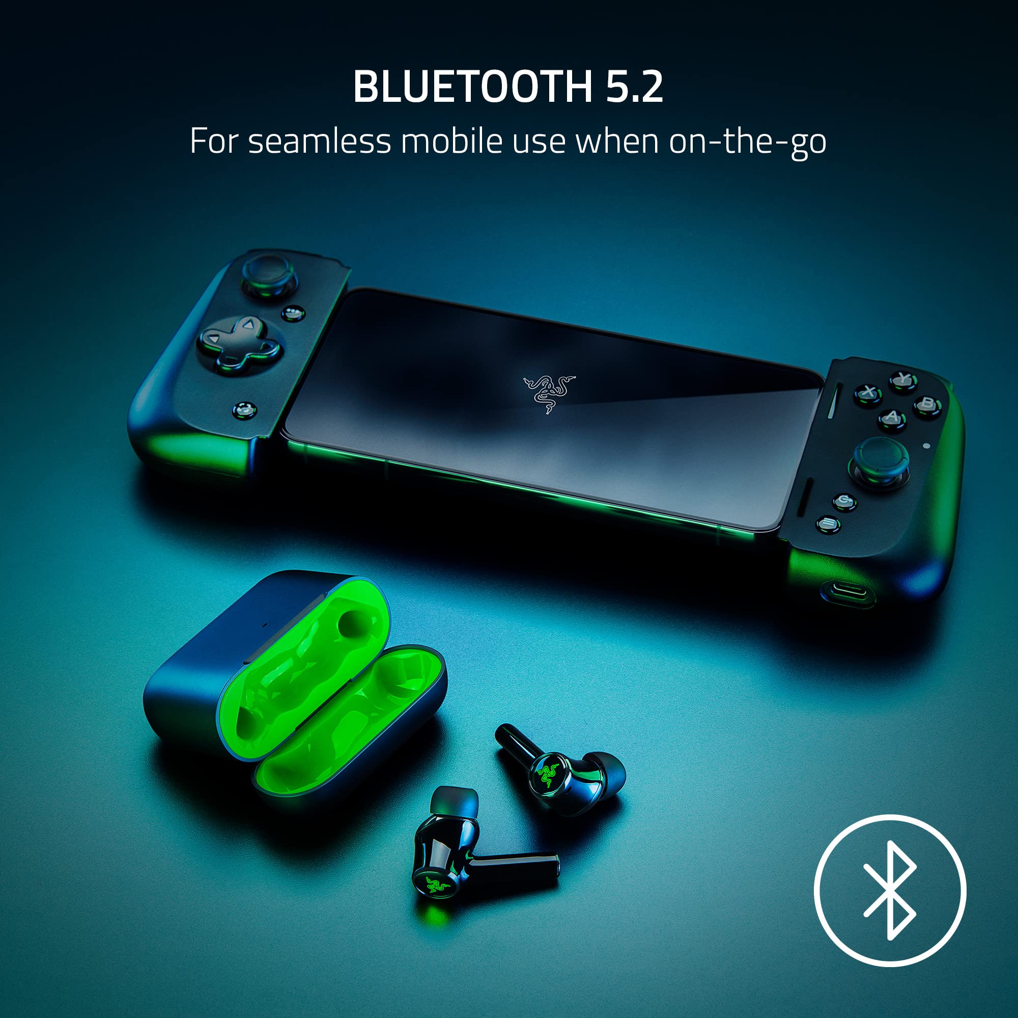 razer-hammerhead-hyperspeed-wireless-multi-platform-gaming-earbuds-with-anc-blue image 5