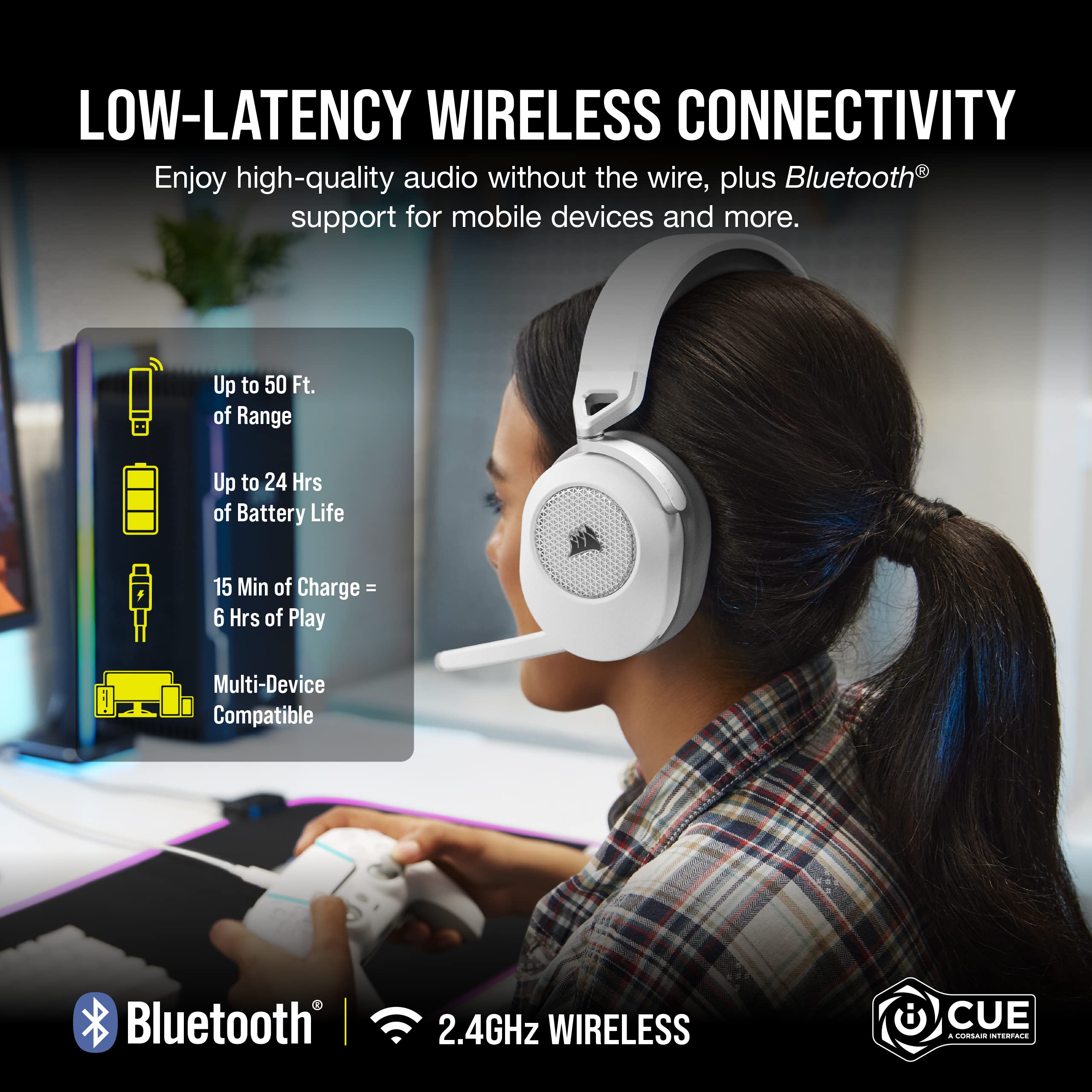 corsair-hs65-wireless-multiplatform-gaming-headset-with-bluetooth-dolby-audio-7- image 2