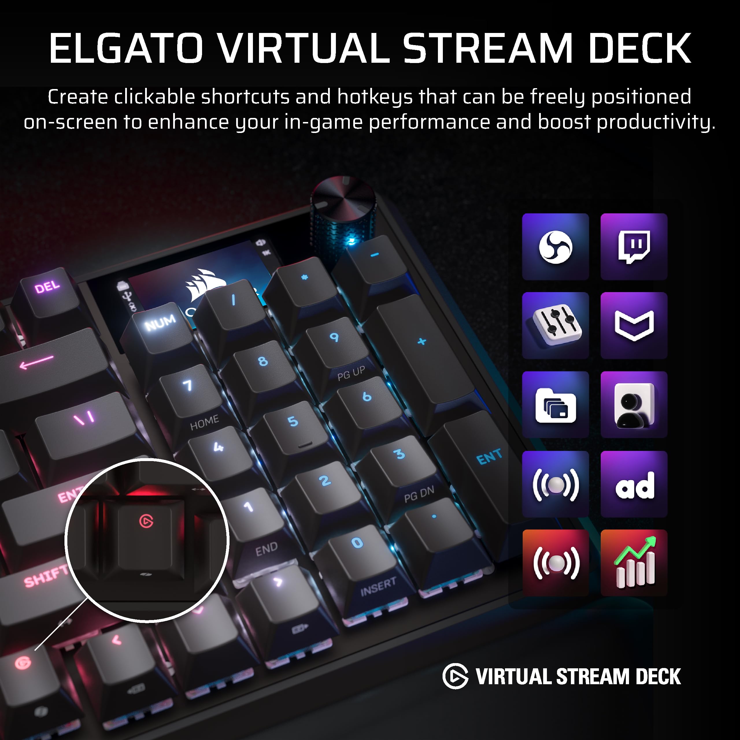 corsair-vanguard-96-wired-mechanical-gaming-keyboard-96-layout-mlx-tactile-switc image 8