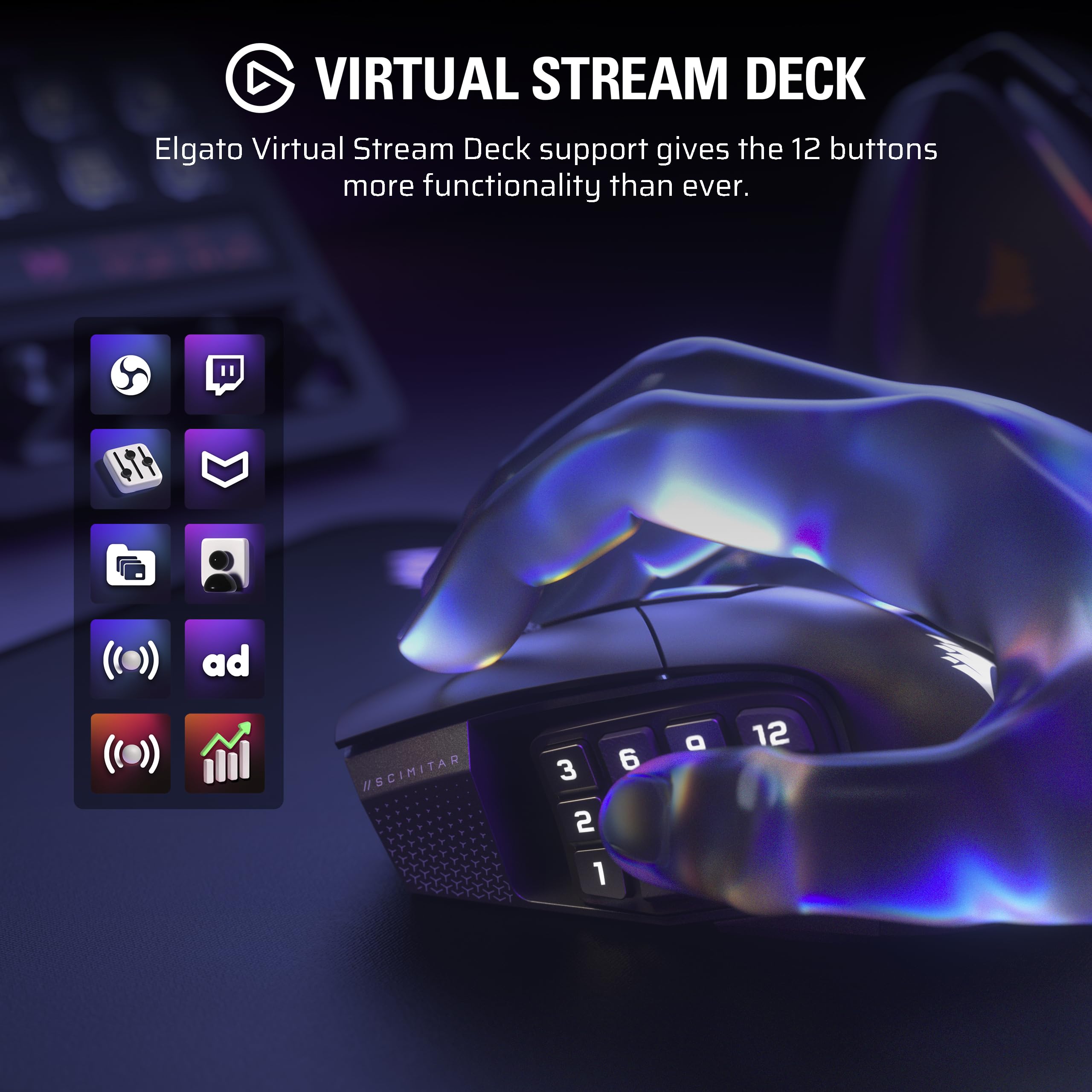 corsair-scimitar-elite-wireless-se-mmo-gaming-mouse-33-000-dpi-16-programmable-b image 5