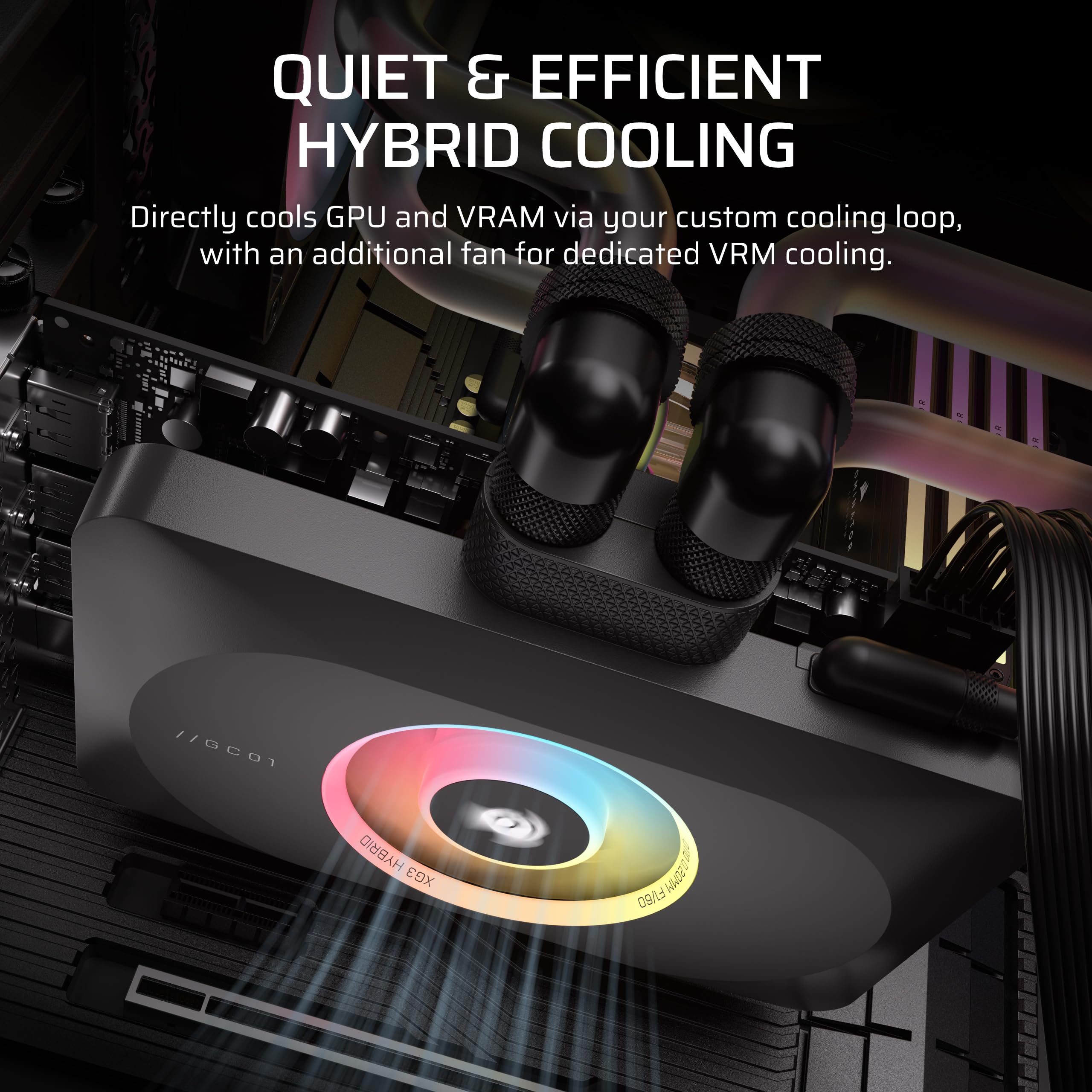 corsair-xg3-rgb-hybrid-gpu-water-block-for-rtx-5080-5070-ti-5070-icue-link-18-rg image 4