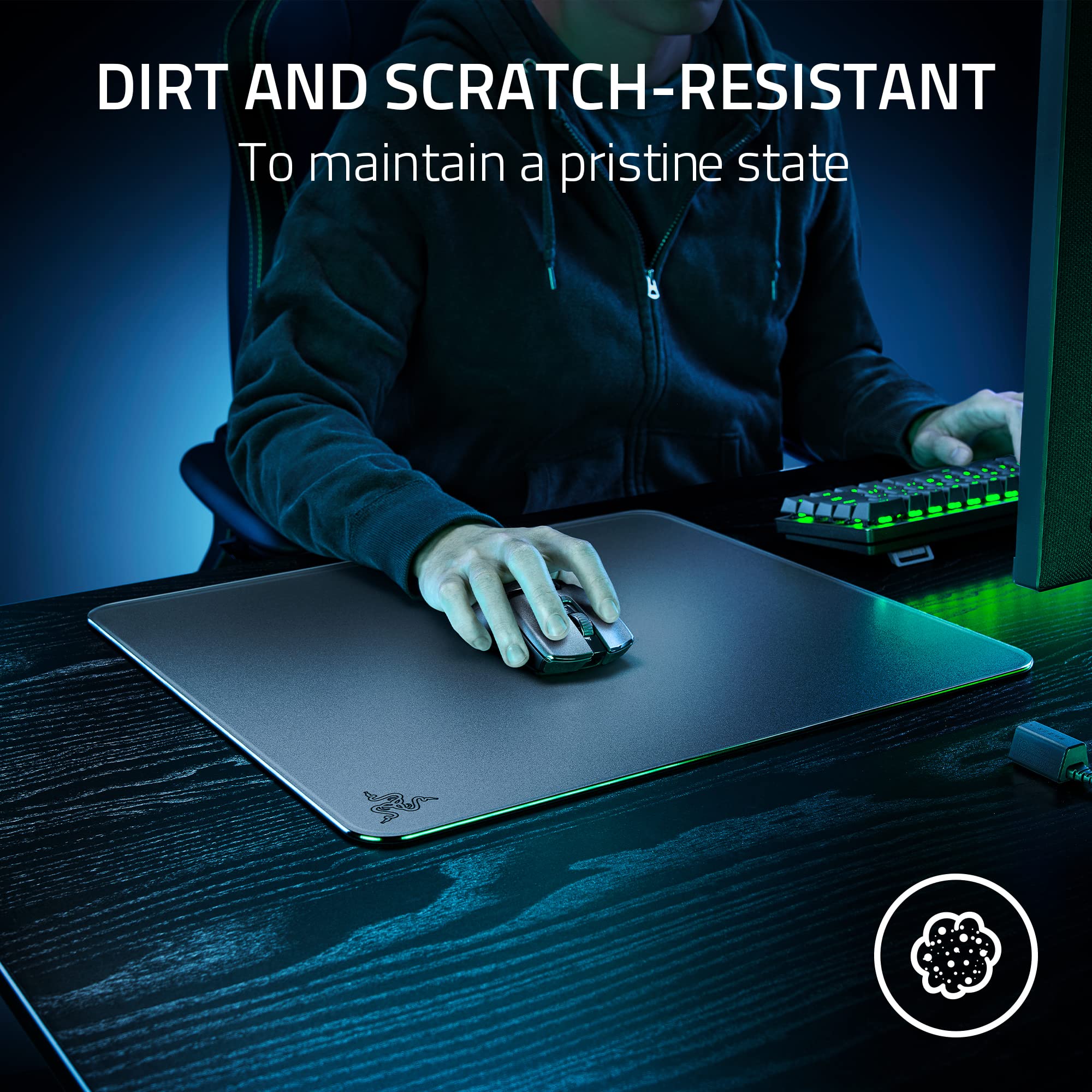 razer-atlas-tempered-glass-gaming-mouse-mat-ultra-smooth-micro-etched-surface-sc image 6