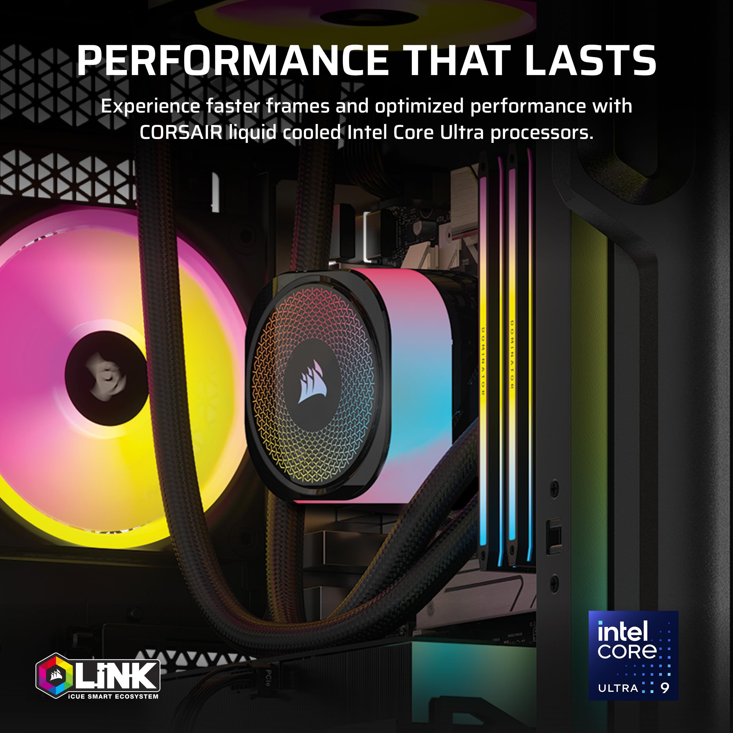 corsair-vengeance-i8300-gaming-pc-liquid-cooled-intel-core-ultra-9-285k-nvidia-g image 4