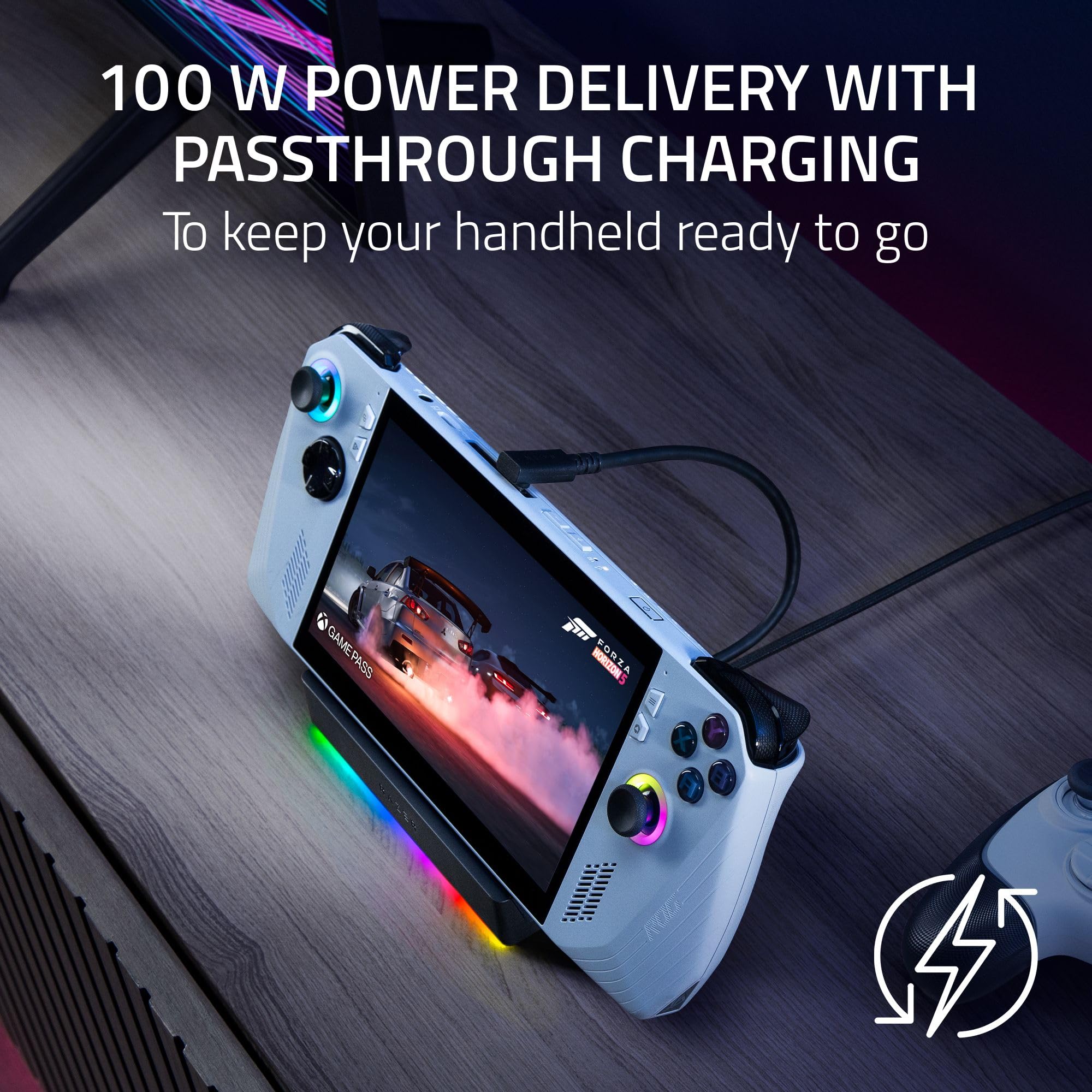 razer-handheld-dock-chroma-6-port-usb-c-charging-hub-stand-for-steam-deck-rog-al image 5