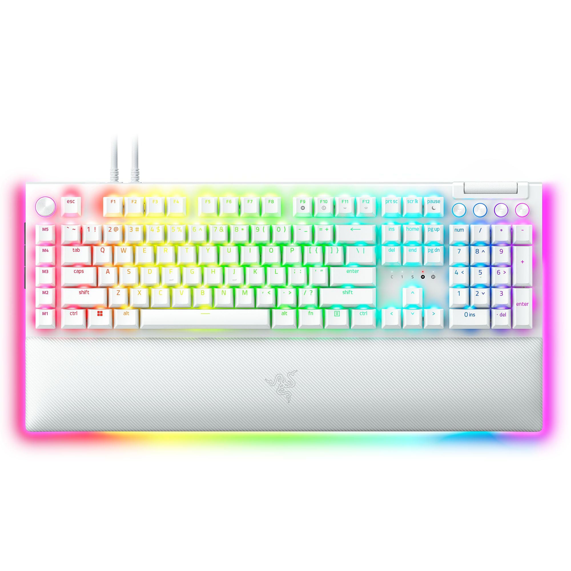 razer-blackwidow-v4-pro-wired-mechanical-gaming-keyboard-green-switches-command- image 1
