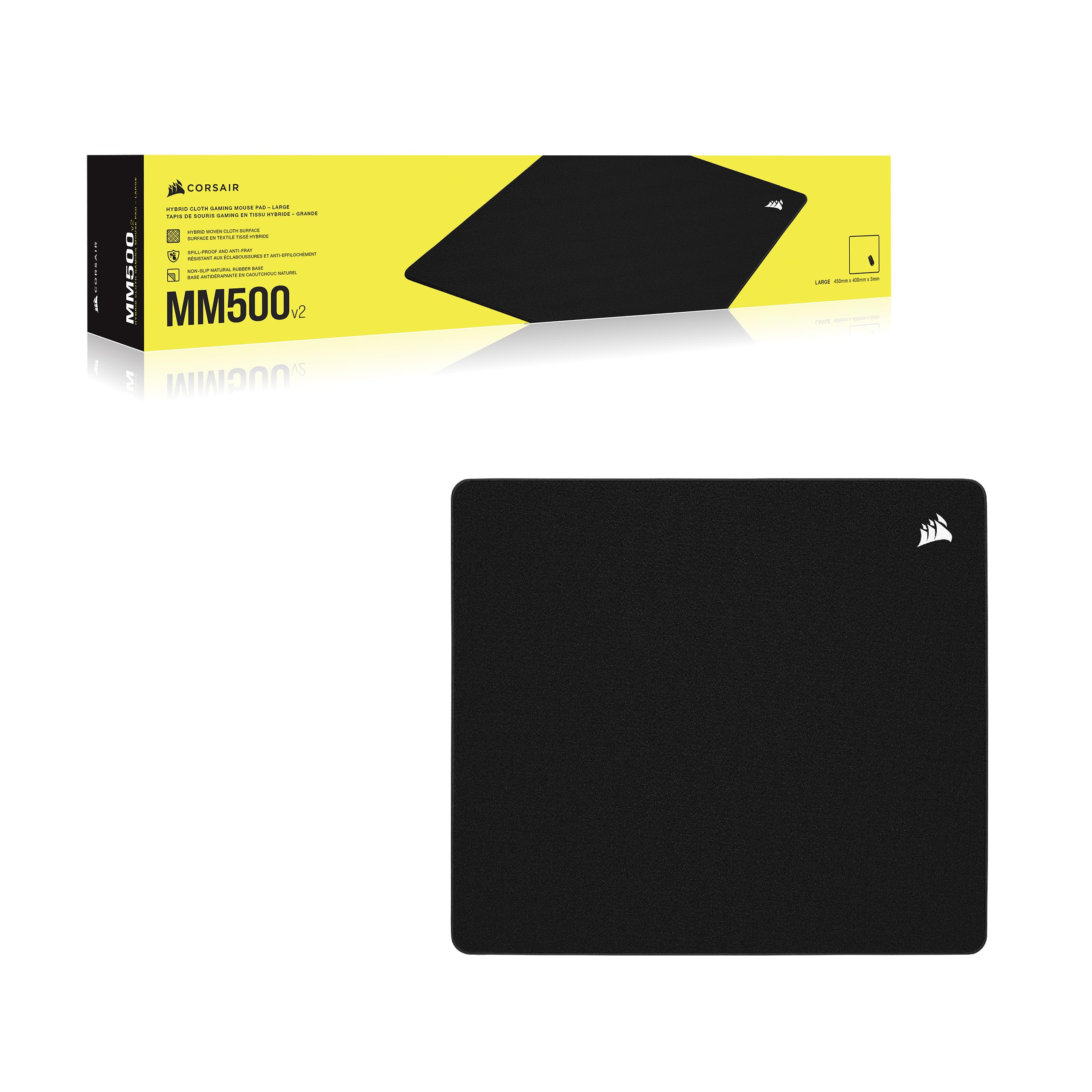 corsair-mm500-v2-hybrid-cloth-gaming-mouse-pad-large-45cm-x-40cm-spill-proof-coa image 7