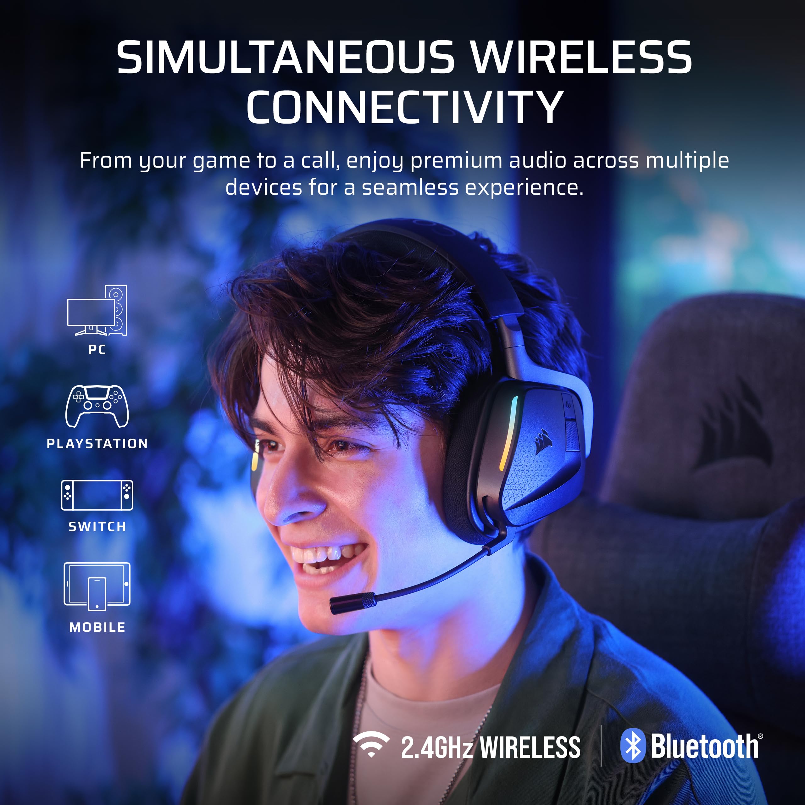 corsair-void-v2-max-wireless-gaming-headset-for-pc-ps5-ps4-switch-mobile-dolby-a image 2