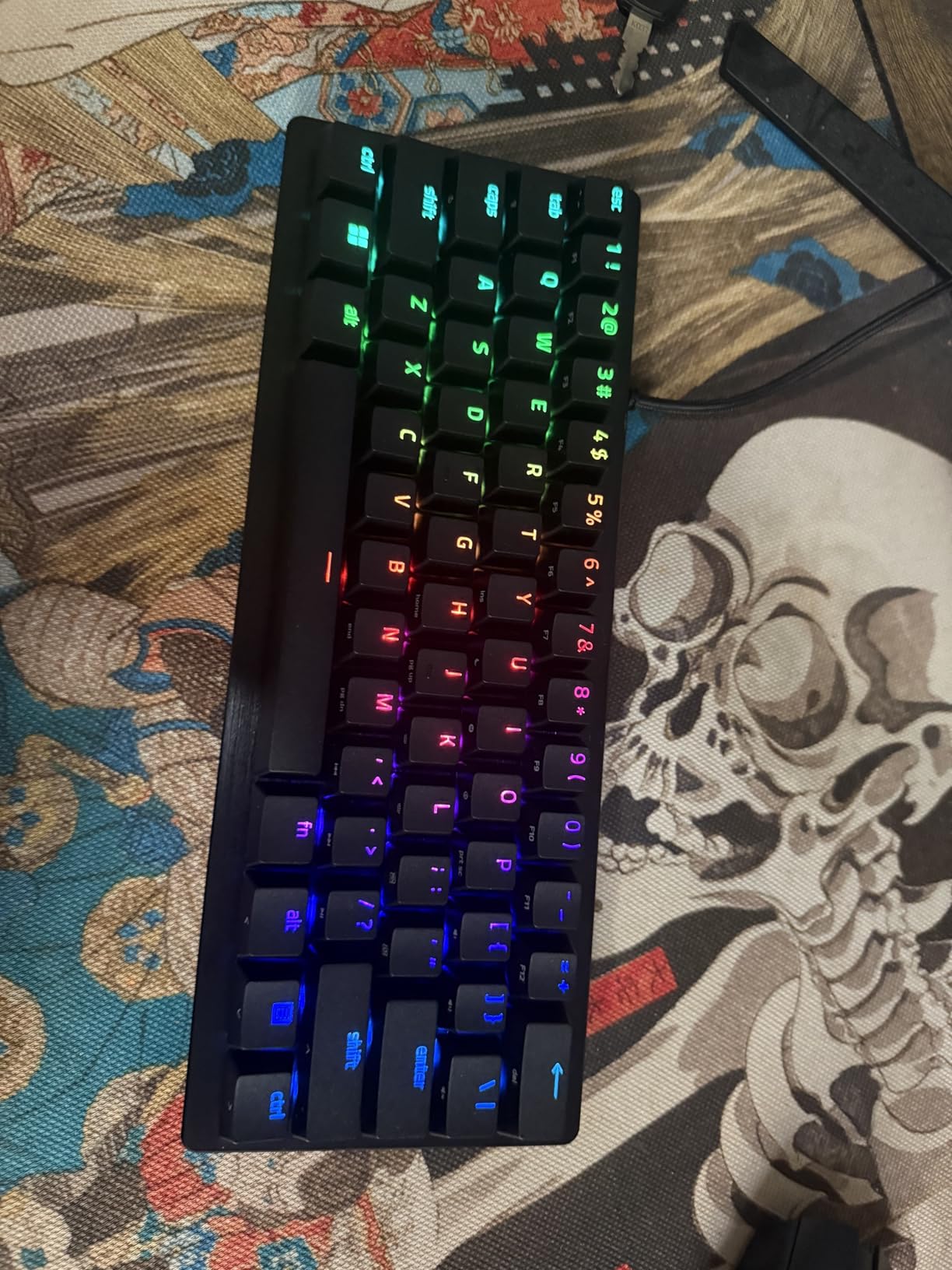 Great for gaming, but typing takes adjusting