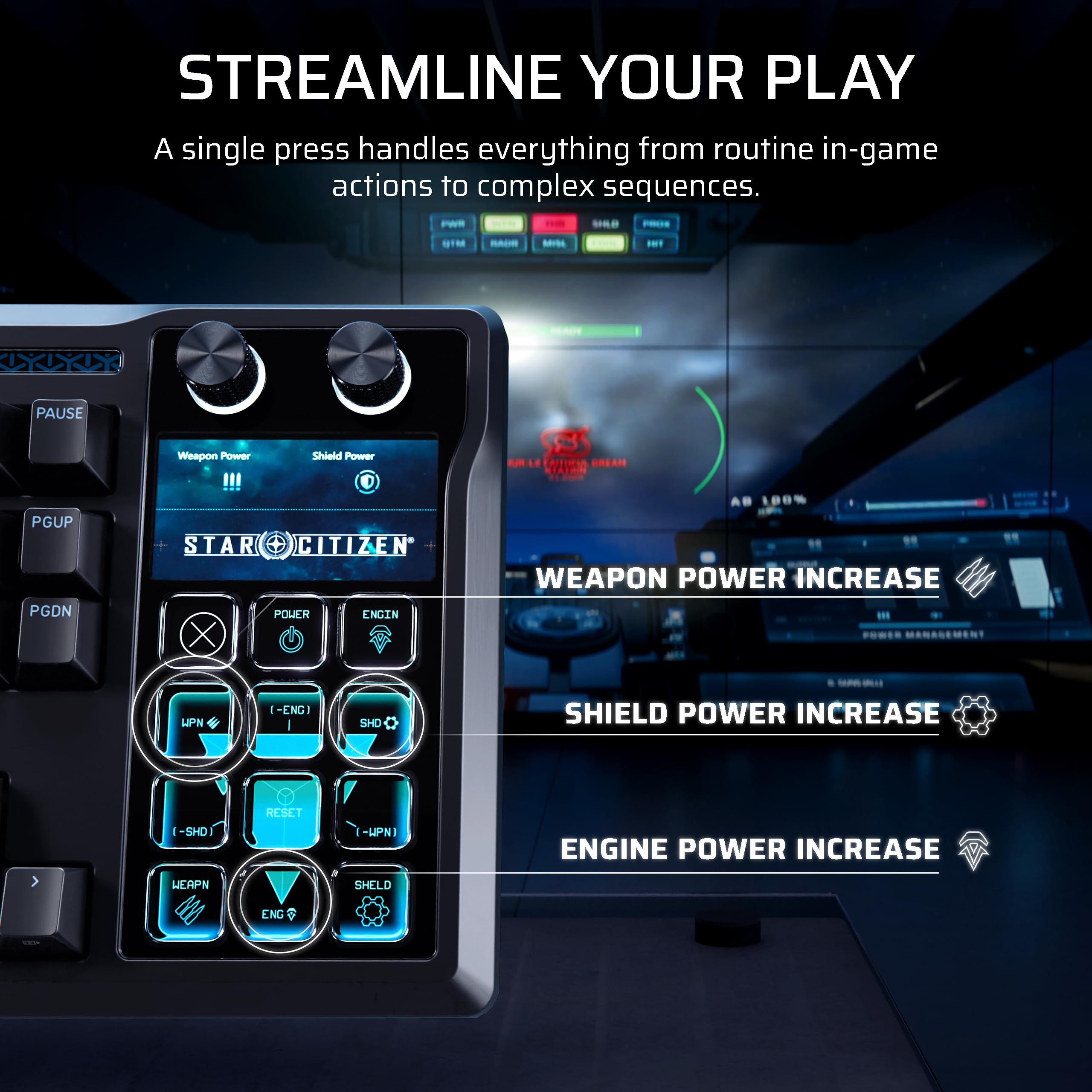 corsair-galleon-100-sd-rgb-mechanical-gaming-keyboard-stream-deck-integrated-pre image 3
