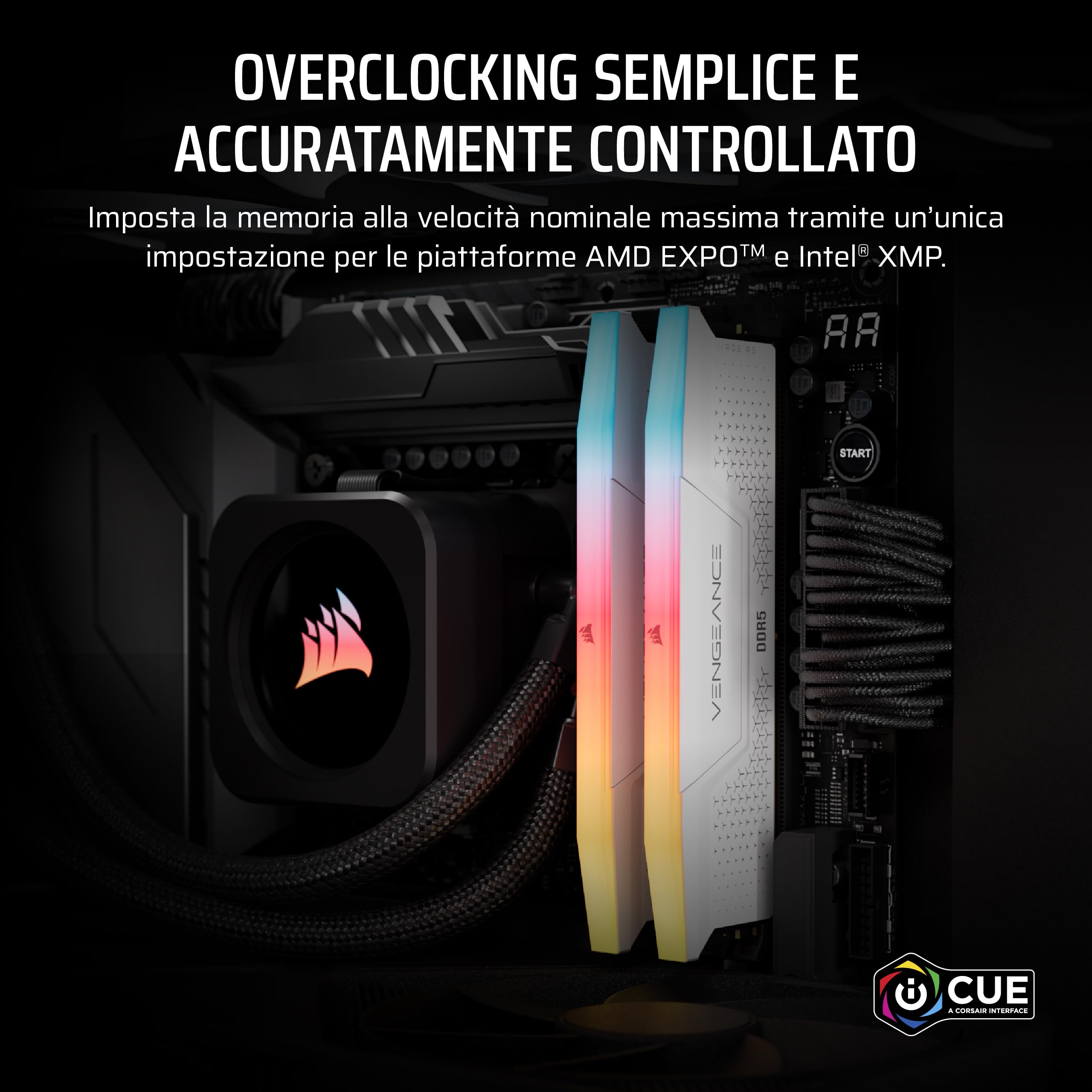 corsair-vengeance-rgb-rs-ddr5-16gb-2x8gb-5200mhz-white image 5