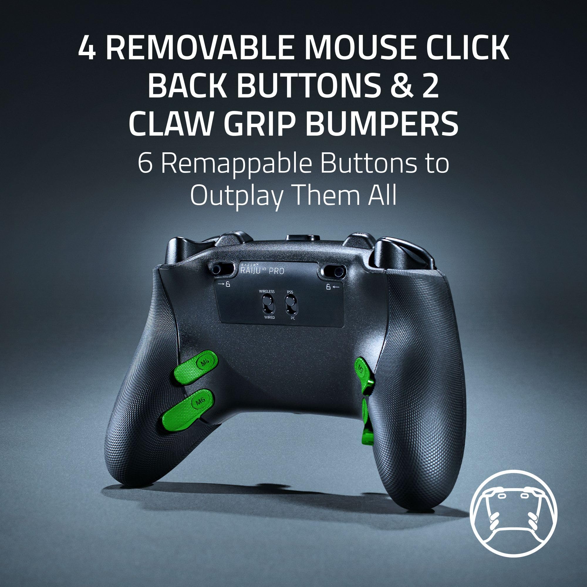 razer-raiju-v3-pro-wireless-esports-controller-officially-licensed-for-playstati image 5