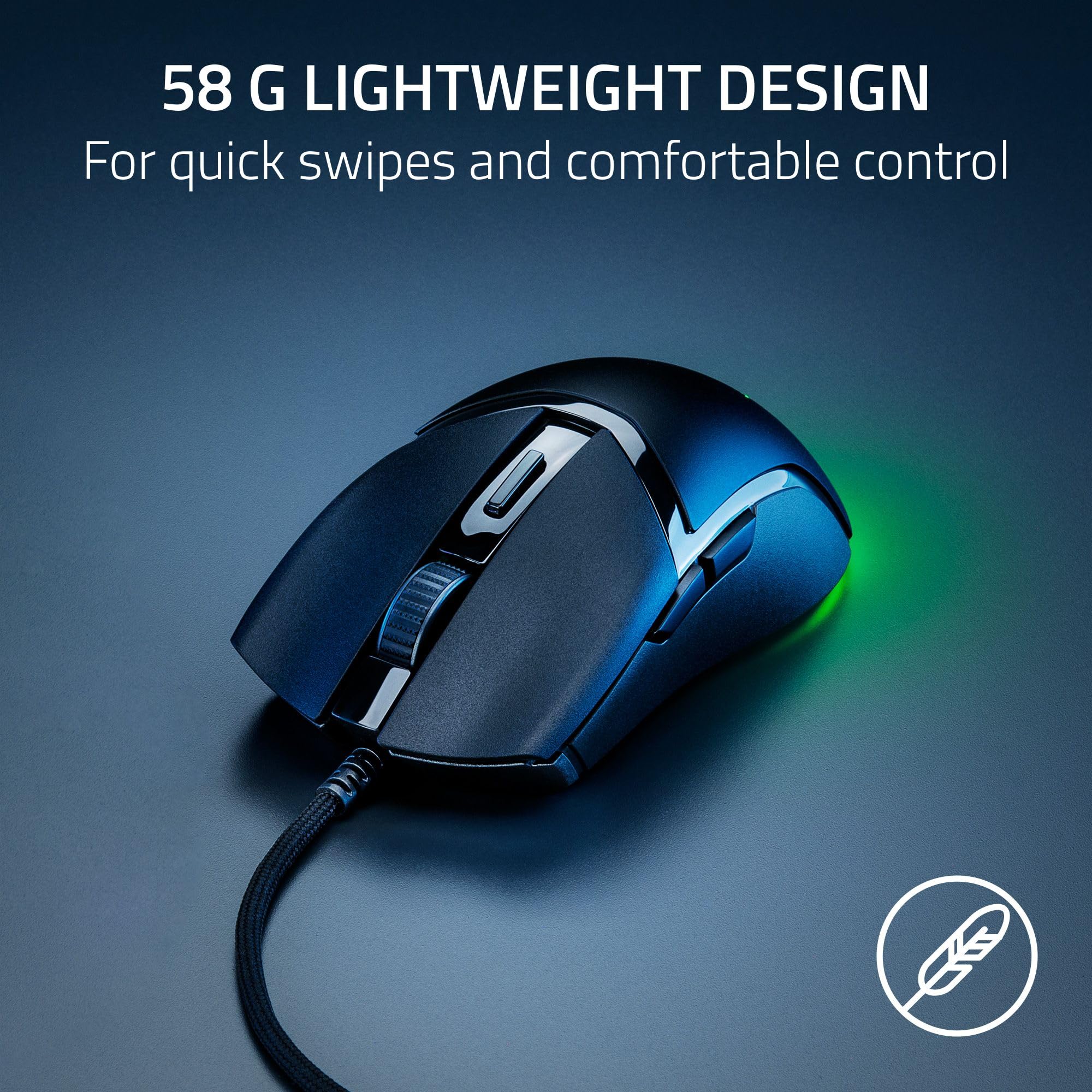 razer-cobra-wired-gaming-mouse-58g-lightweight-gen-3-optical-switches-chroma-rgb image 2