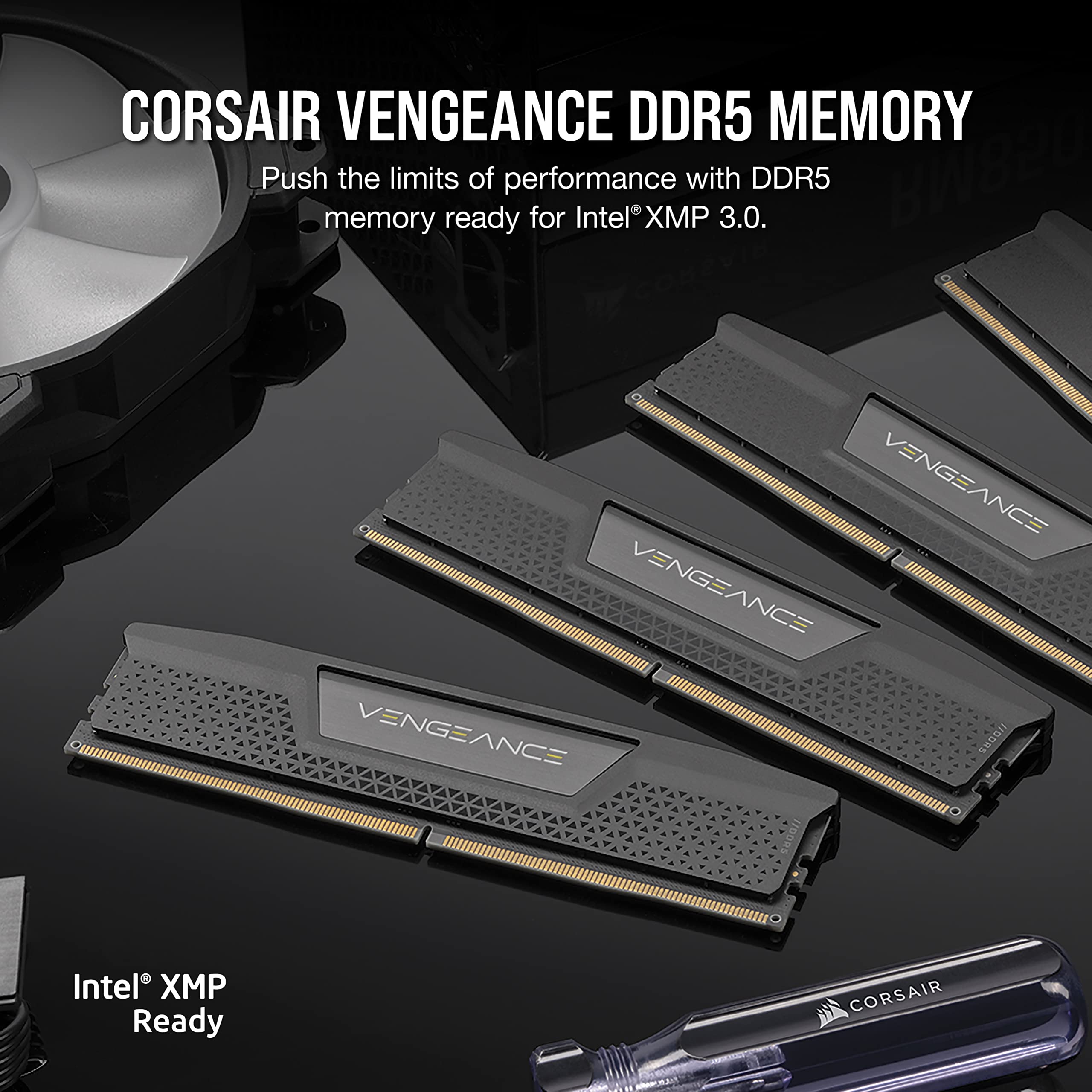 corsair-vengeance-ddr5-128gb-2x64gb-6400mhz-cl42-memory-intel-xmp-3-0 image 2