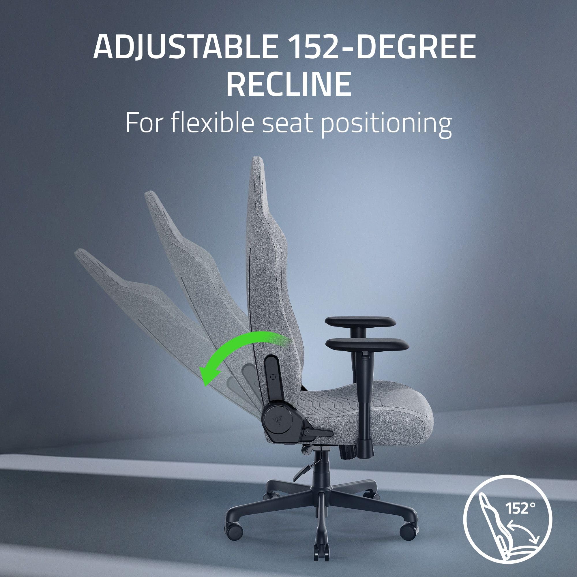 razer-iskur-v2-x-ergonomic-gaming-chair-built-in-lumbar-support-plush-fabric-152 image 7