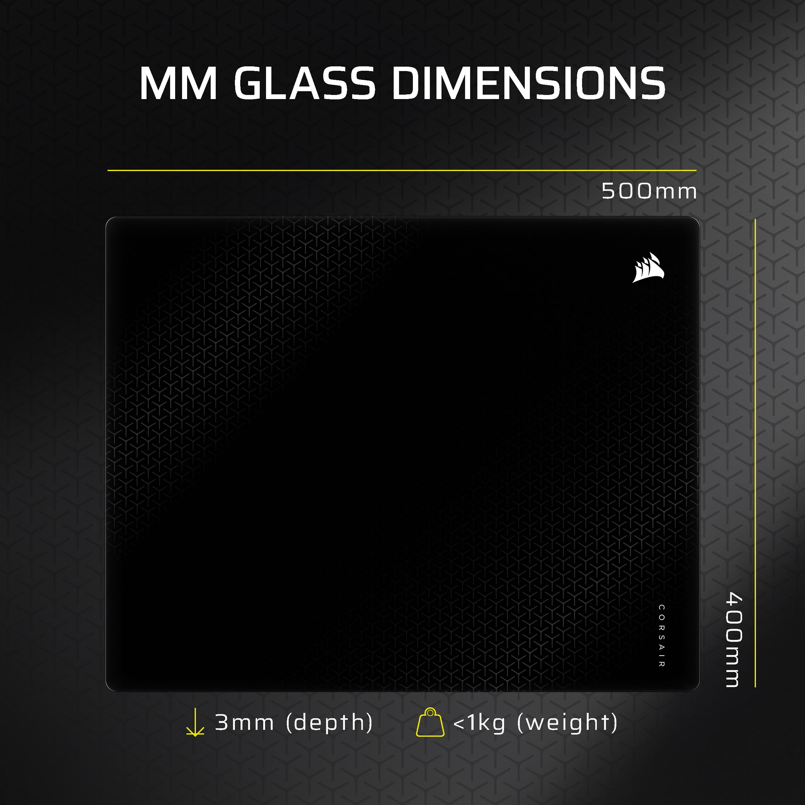 corsair-mm-glass-precision-gaming-mouse-pad-large-500-x-400mm image 8