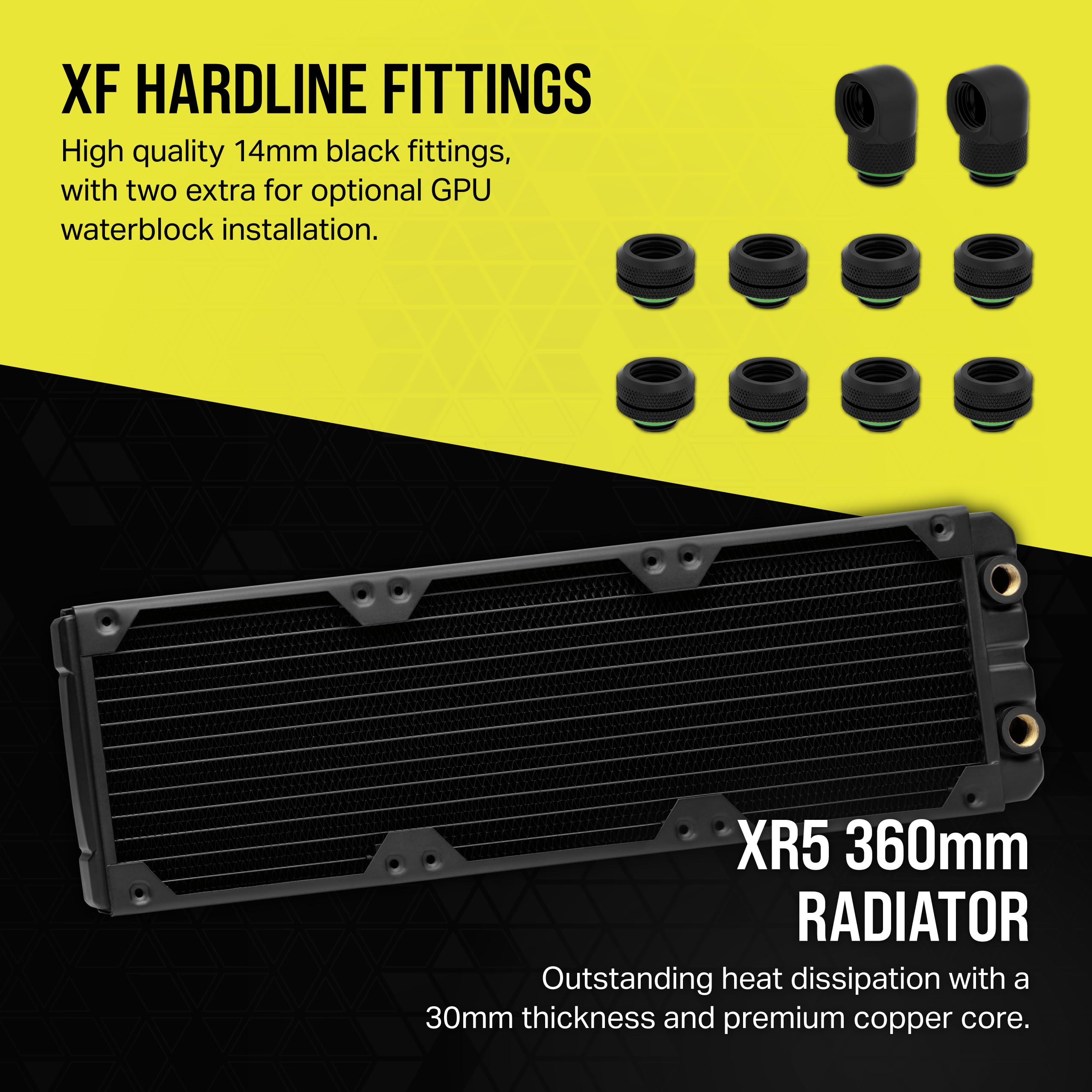 corsair-hydro-x-series-icue-link-xh405i-custom-cooling-kit-hardline-water-coolin image 6