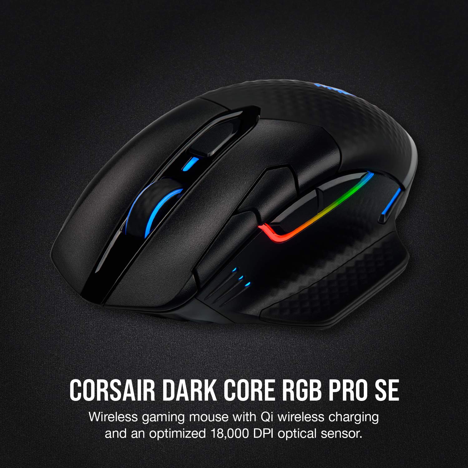 corsair-dark-core-rgb-pro-se-wireless-gaming-mouse-18-000-dpi-qi-charging-sub-1m image 2
