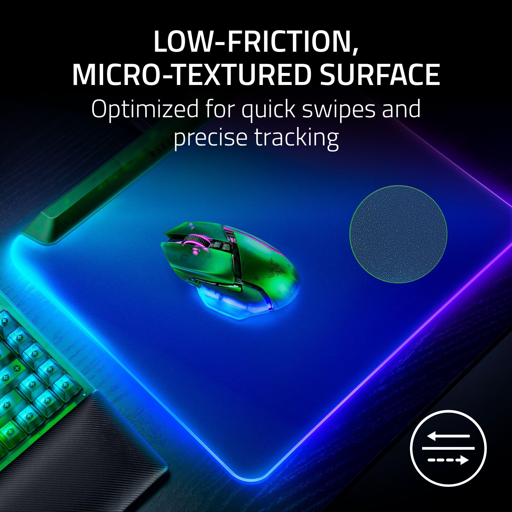 razer-firefly-v2-pro-fully-illuminated-rgb-gaming-mouse-mat image 6