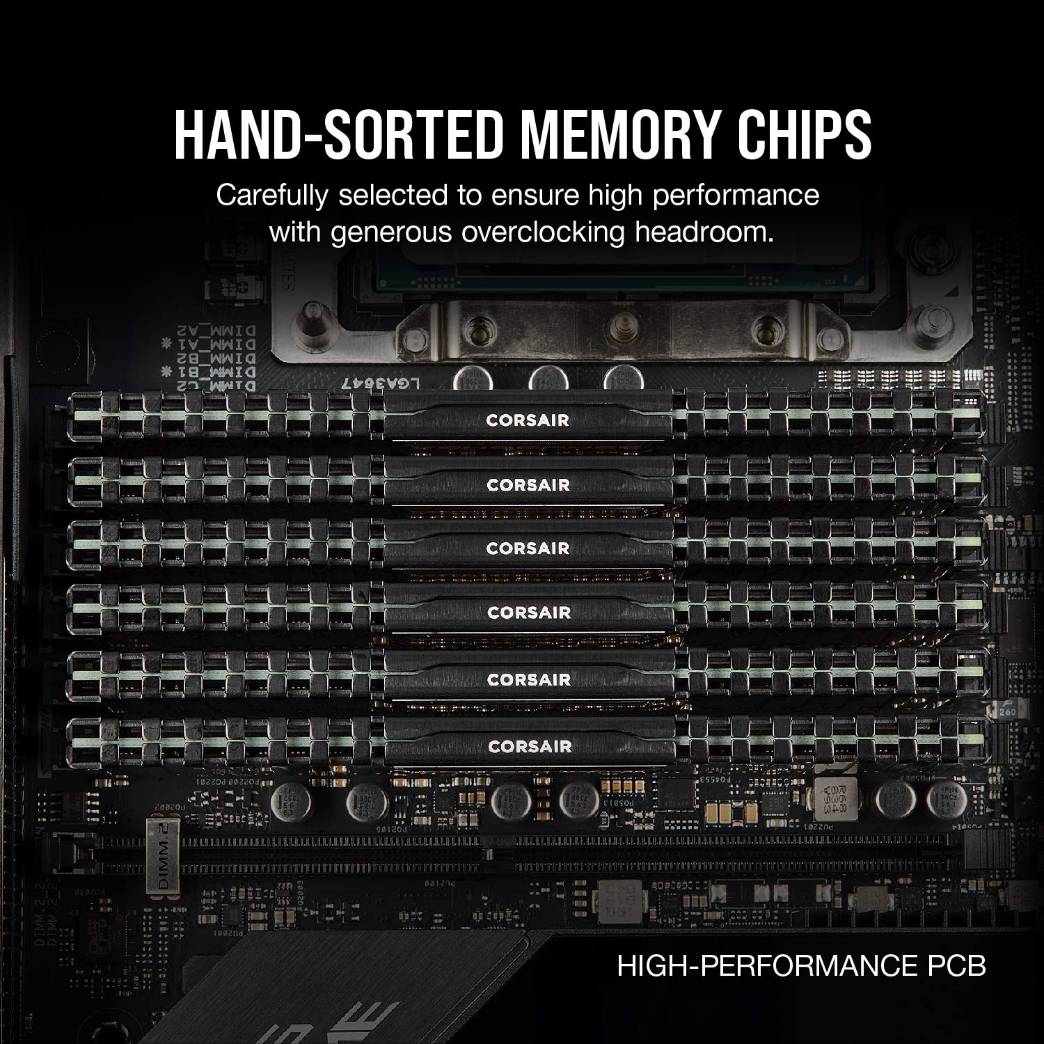 corsair-vengeance-lpx-64gb-2x32gb-ddr4-3200mhz-cl16-desktop-memory image 3