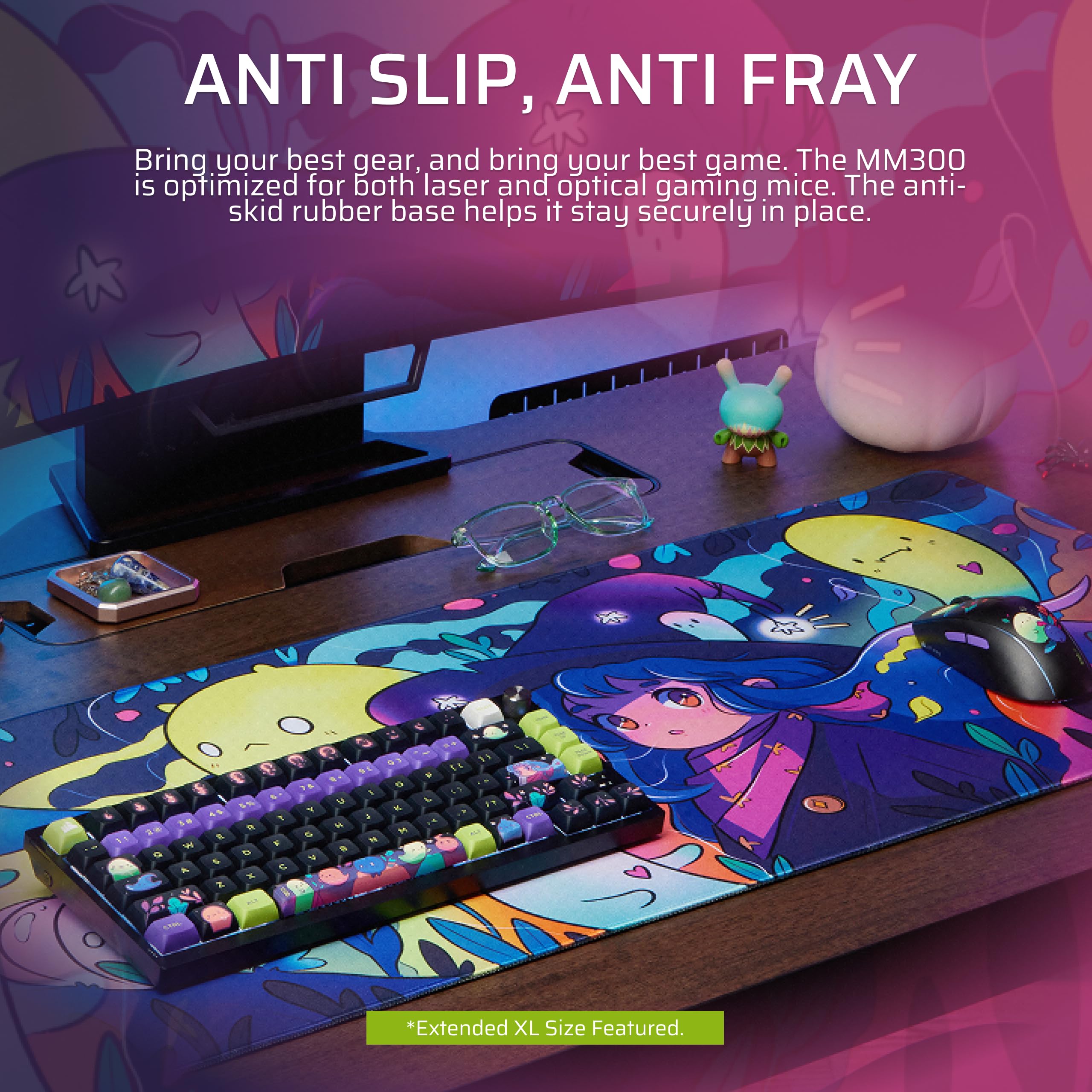 corsair-mm300-medium-spellbound-anti-fray-cloth-gaming-mouse-pad-360mm-x-300mm image 4
