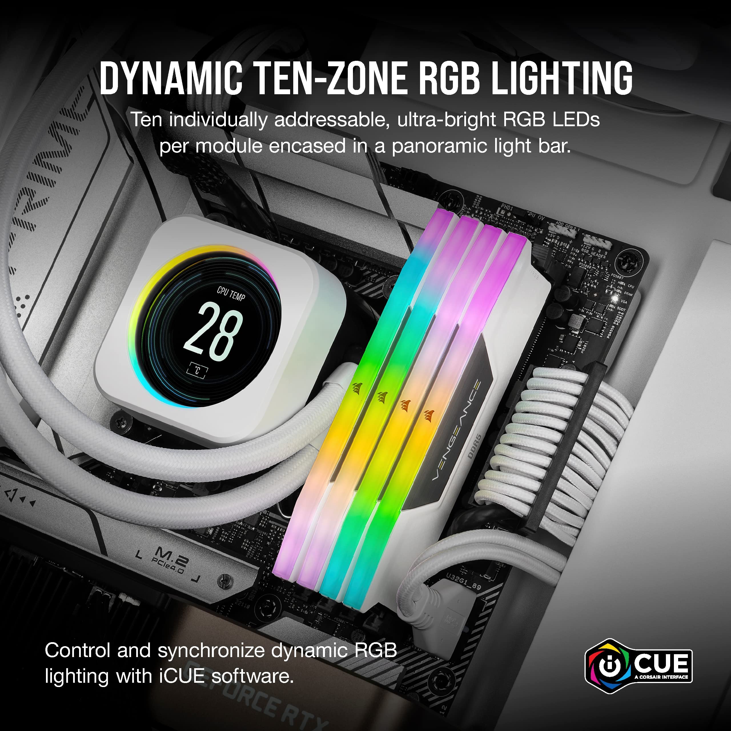 corsair-vengeance-rgb-ddr5-ram-32gb-2x16gb-6000mhz-cl40-intel-xmp-3-0-icue-compa image 5