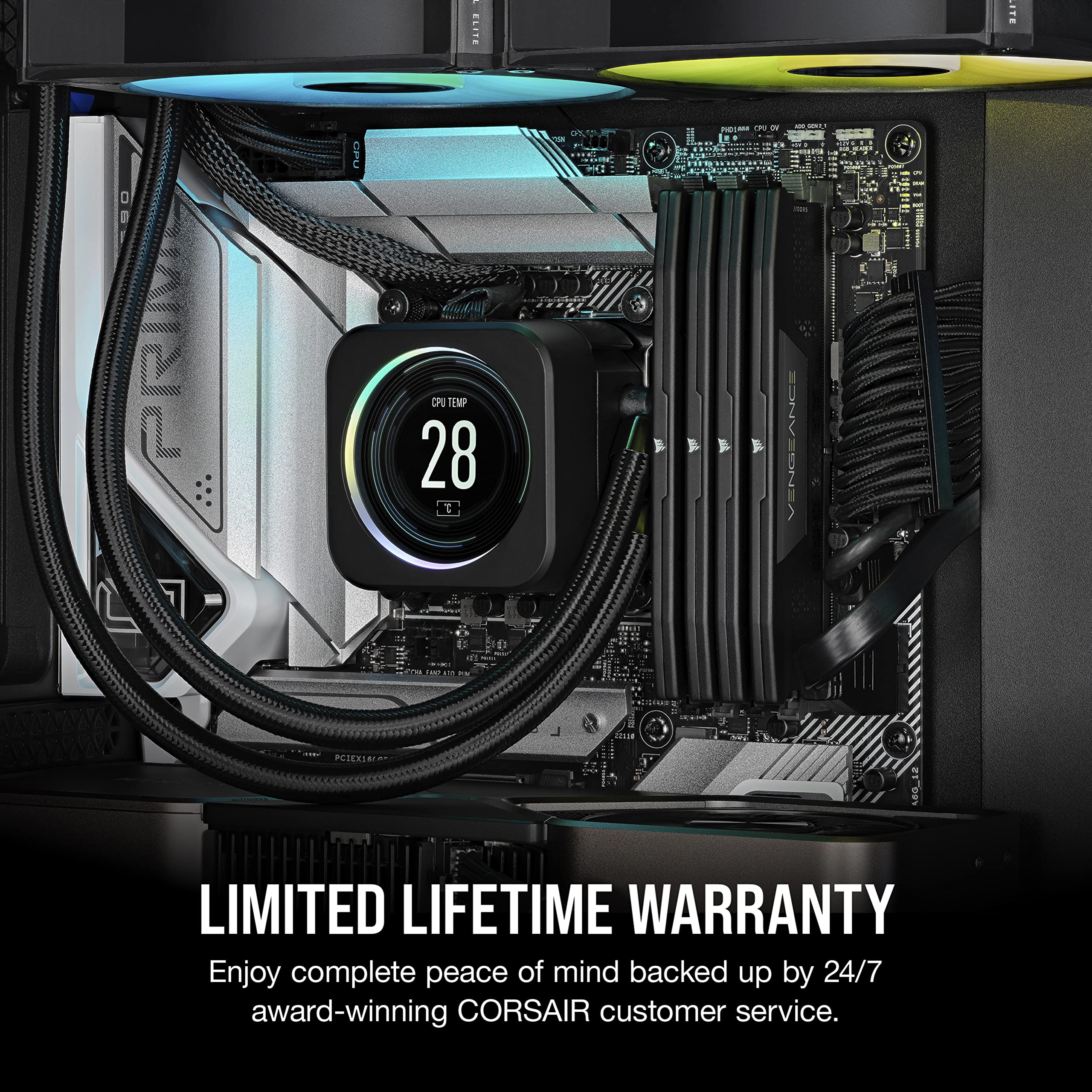 corsair-vengeance-ddr5-128gb-2x64gb-6400mhz-cl42-memory-intel-xmp-3-0 image 6