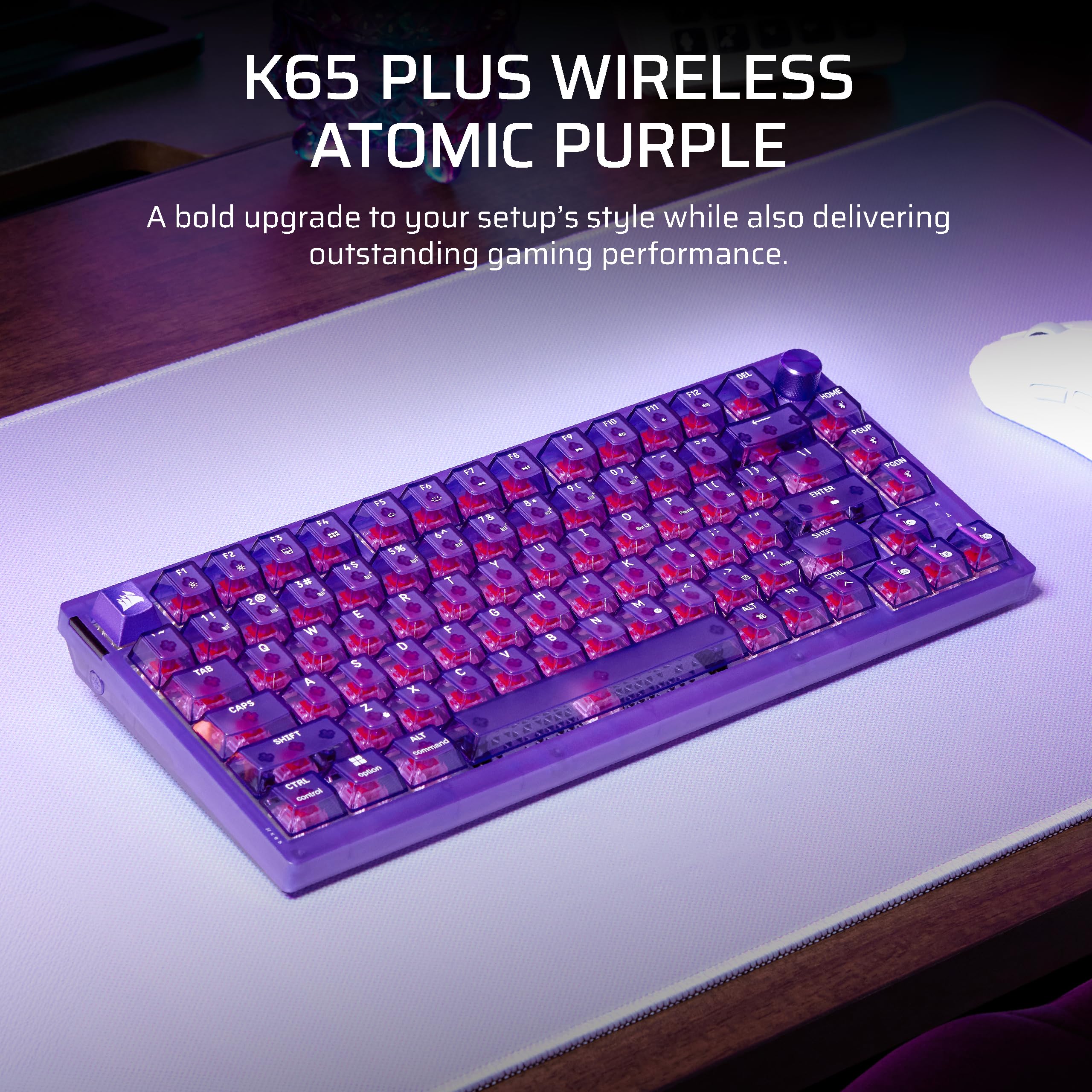 corsair-k65-plus-wireless-75-rgb-hot-swappable-mechanical-gaming-keyboard-atomic image 2