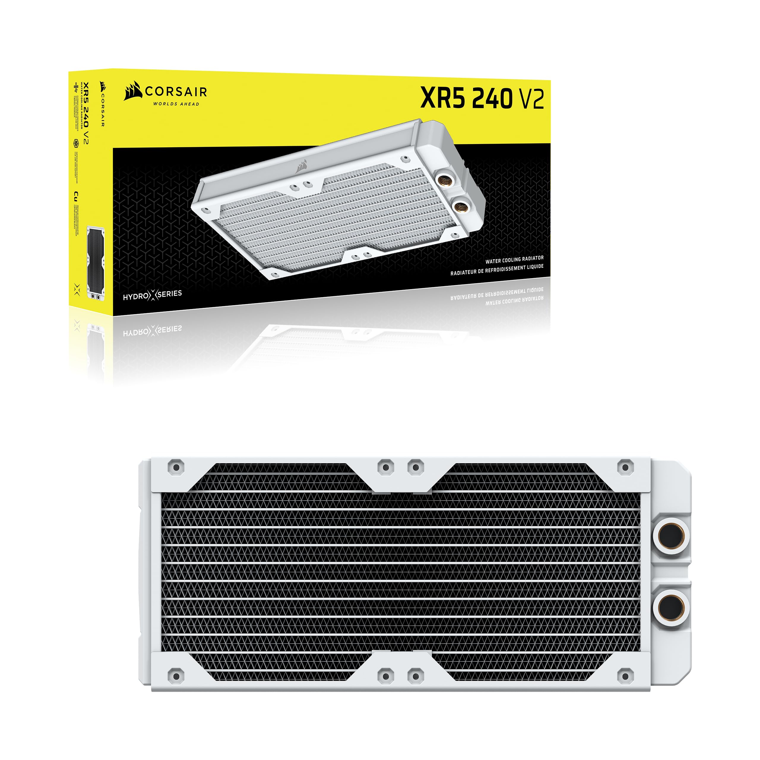 corsair-hydro-x-series-xr5-240mm-v2-custom-cooling-radiator-white-copper-core-ic image 7