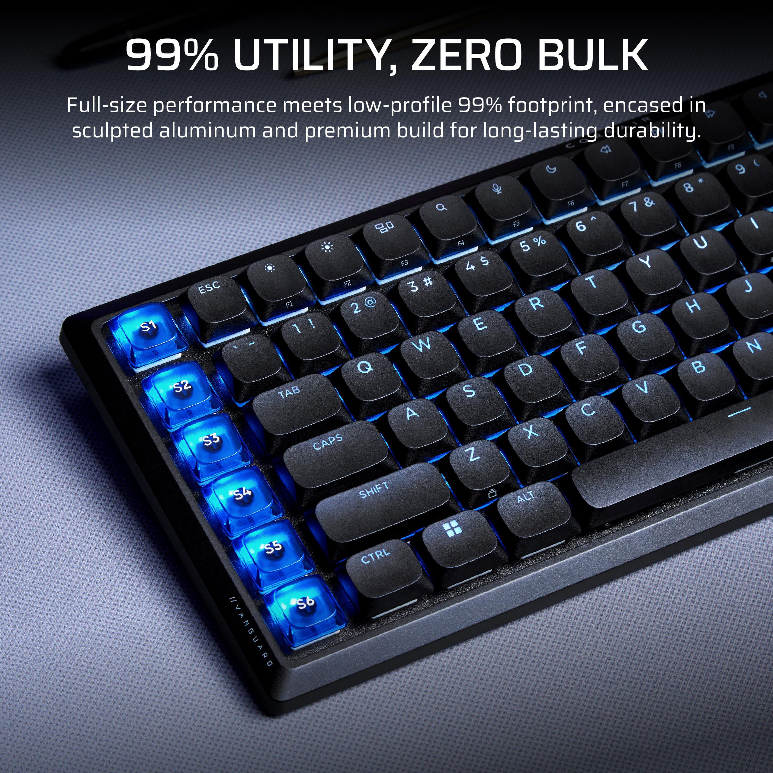 corsair-vanguard-air-99-wireless-low-profile-optical-mechanical-rgb-gaming-keybo image 3
