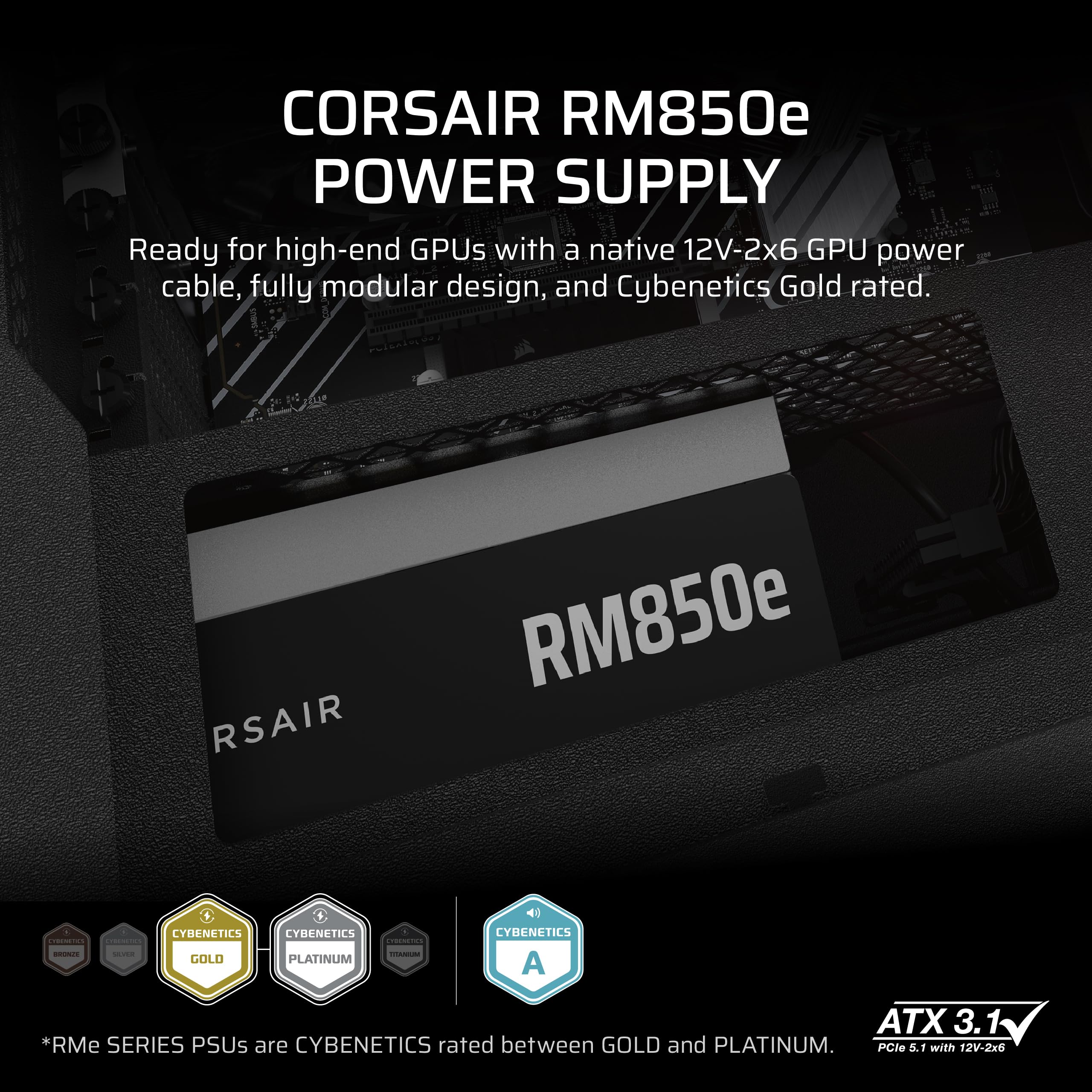 corsair-rm850e-2025-fully-modular-low-noise-atx-power-supply-850w-atx-3-1-pcie-5 image 2