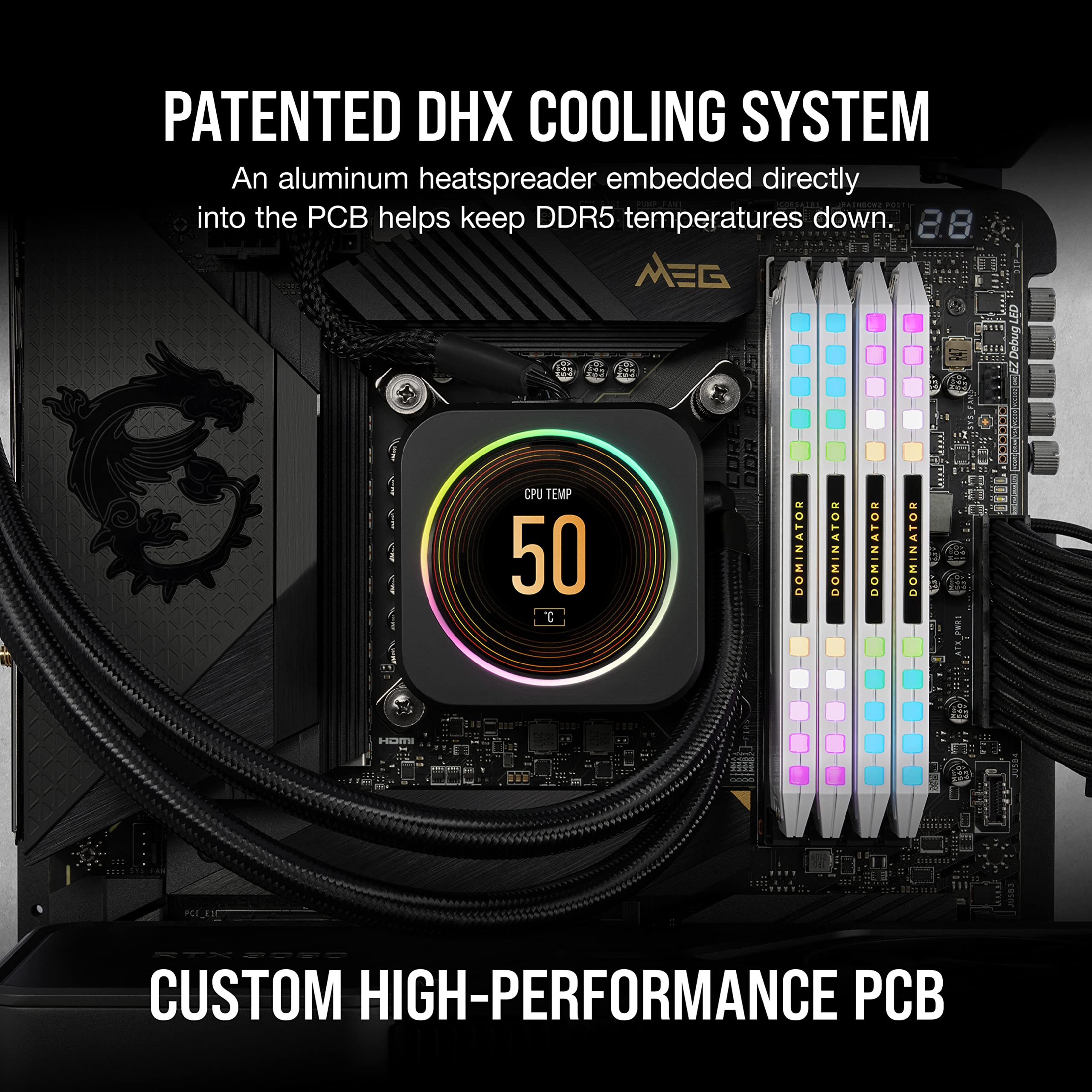 corsair-dominator-platinum-rgb-ddr5-32gb-2x16gb-6200mhz-cl36-white-intel-xmp-3-0 image 5