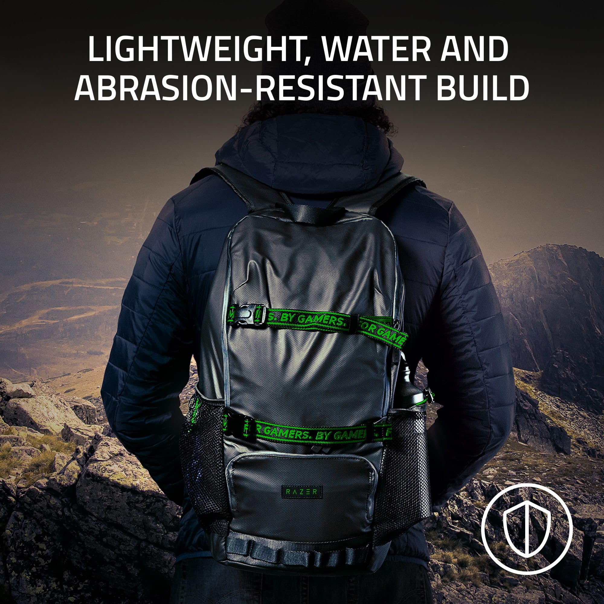 razer-scout-16-gaming-laptop-backpack-lightweight-water-resistant-carry-on image 2