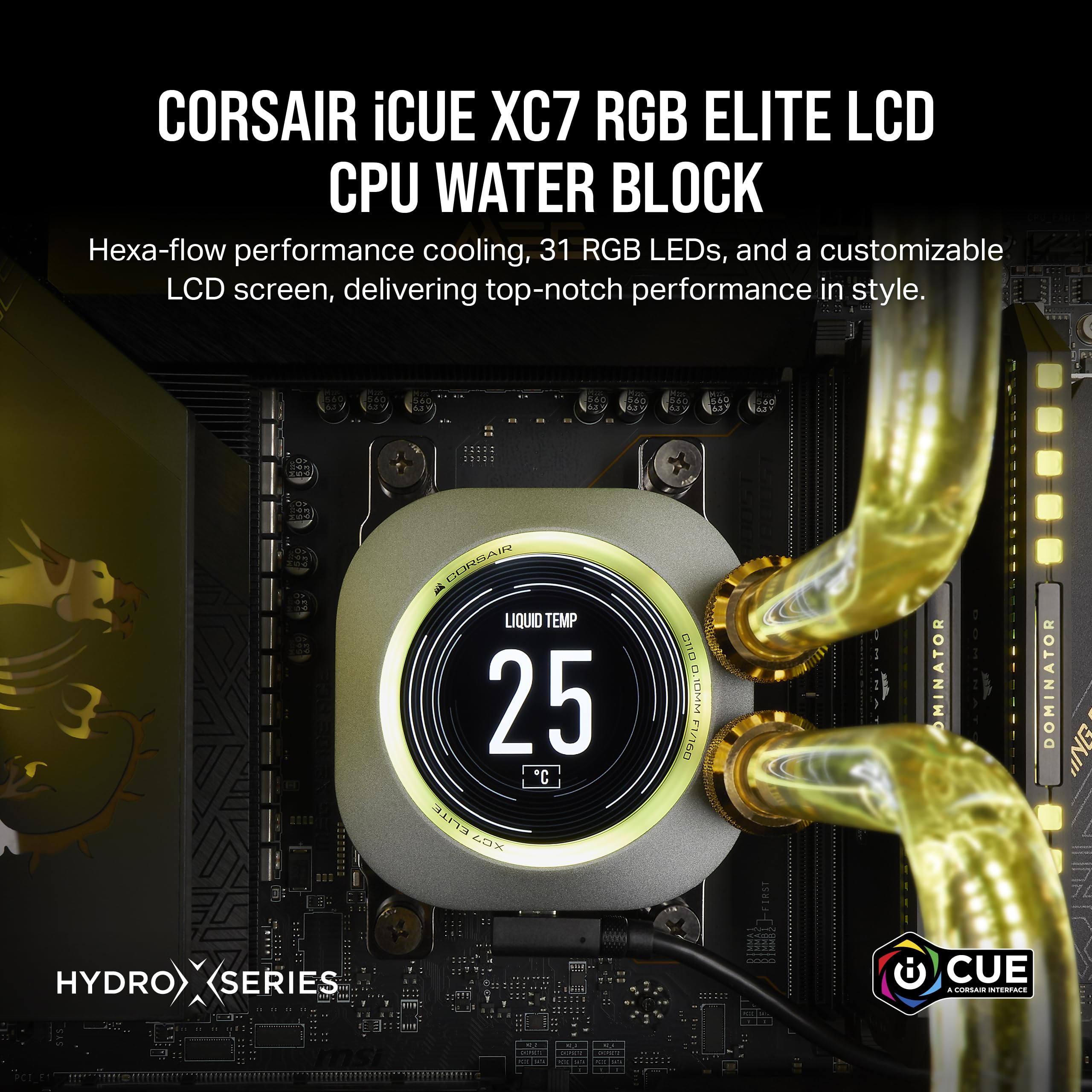 corsair-xc7-rgb-elite-lcd-cpu-water-block-480x480-ips-display-31-rgb-leds-usb-c- image 2