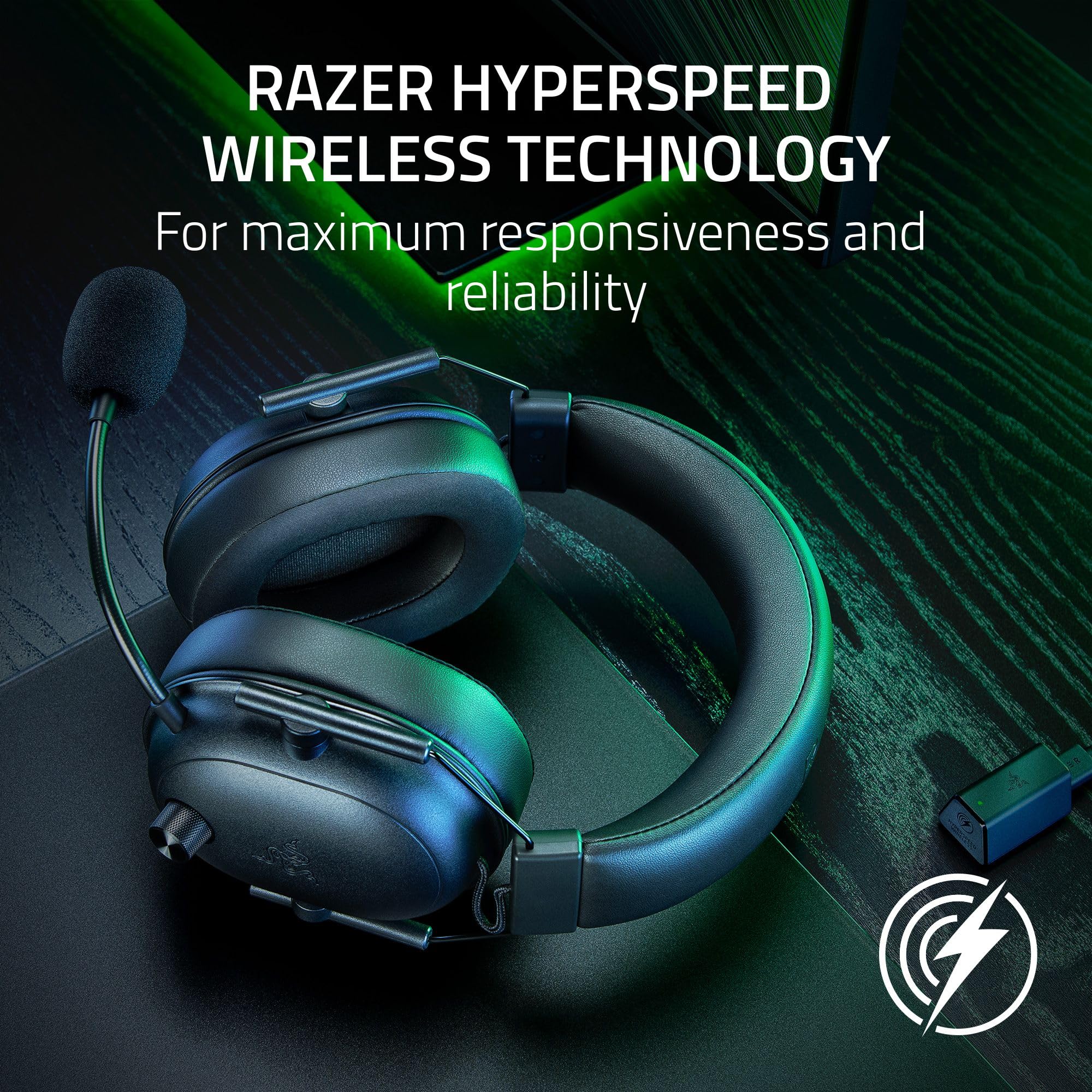 razer-blackshark-v2-hyperspeed-wireless-gaming-headset-280g-wideband-mic-50mm-dr image 4