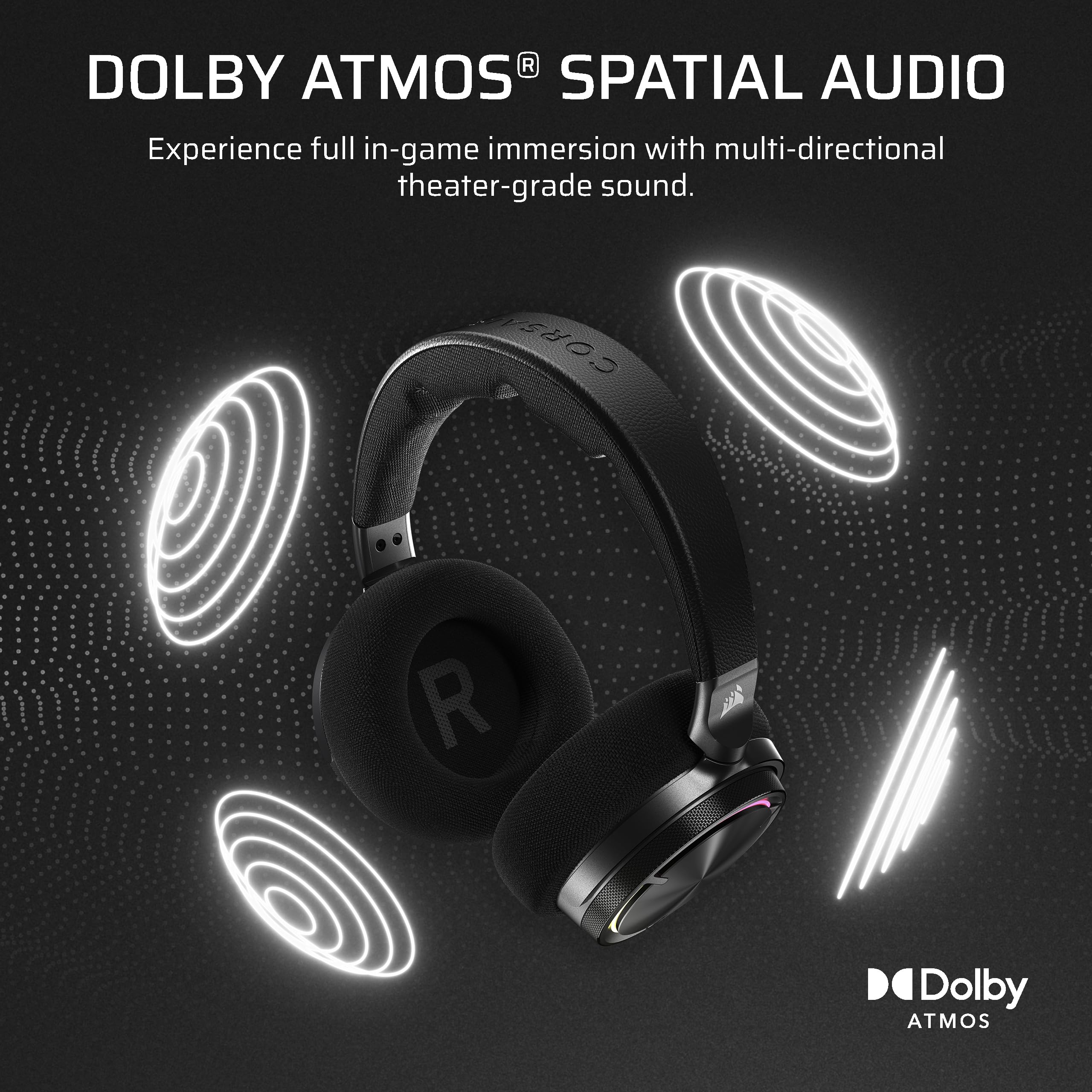 corsair-virtuoso-max-wireless-gaming-headset-with-dolby-atmos-active-noise-cance image 4