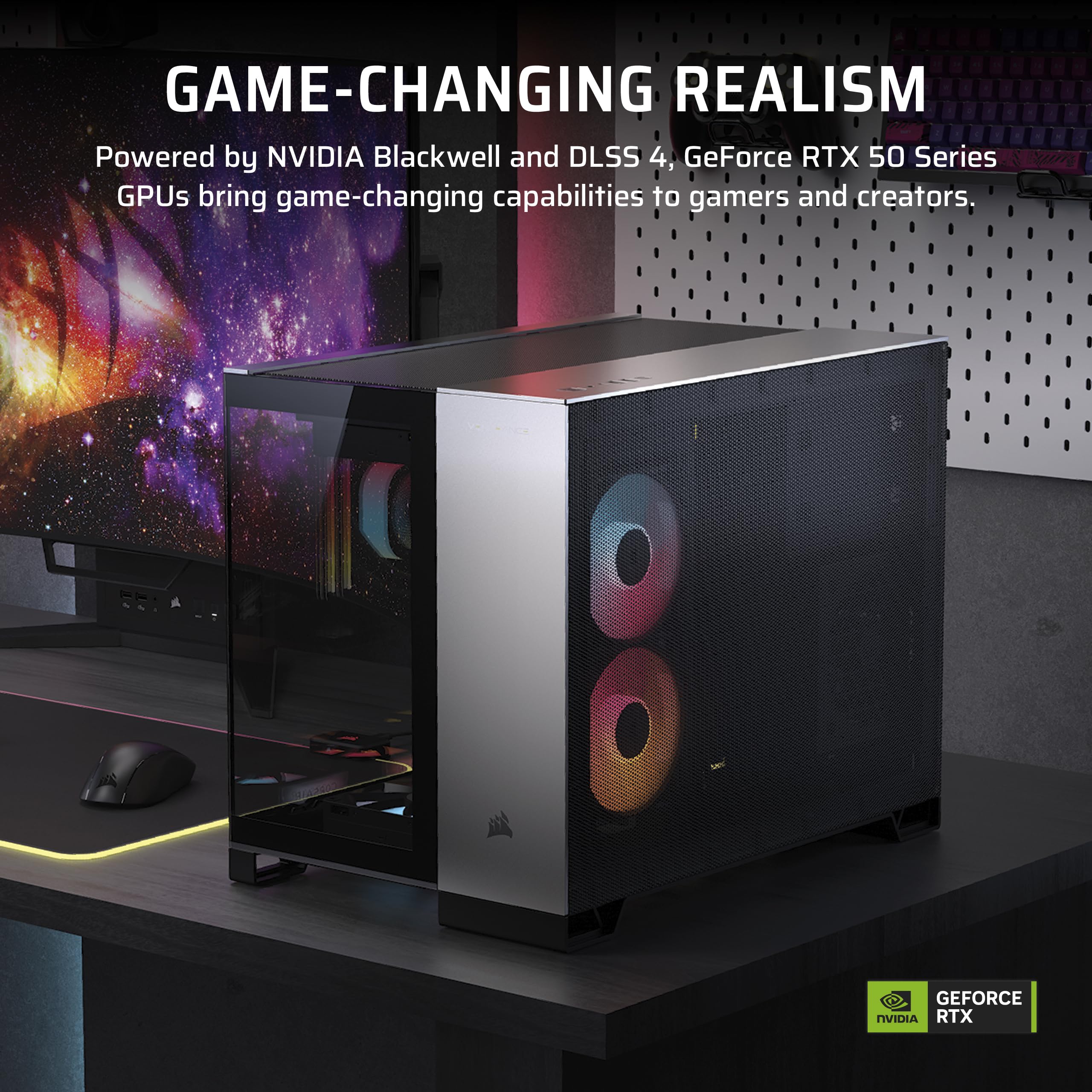 corsair-vengeance-a5100-gaming-pc-liquid-cooled-amd-ryzen-7-9800x3d-nvidia-gefor image 3